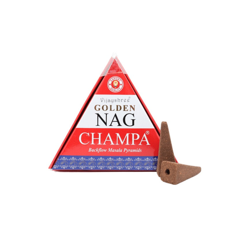 Conuri Parfumate Backflow Jumbo Golden Nag Champa