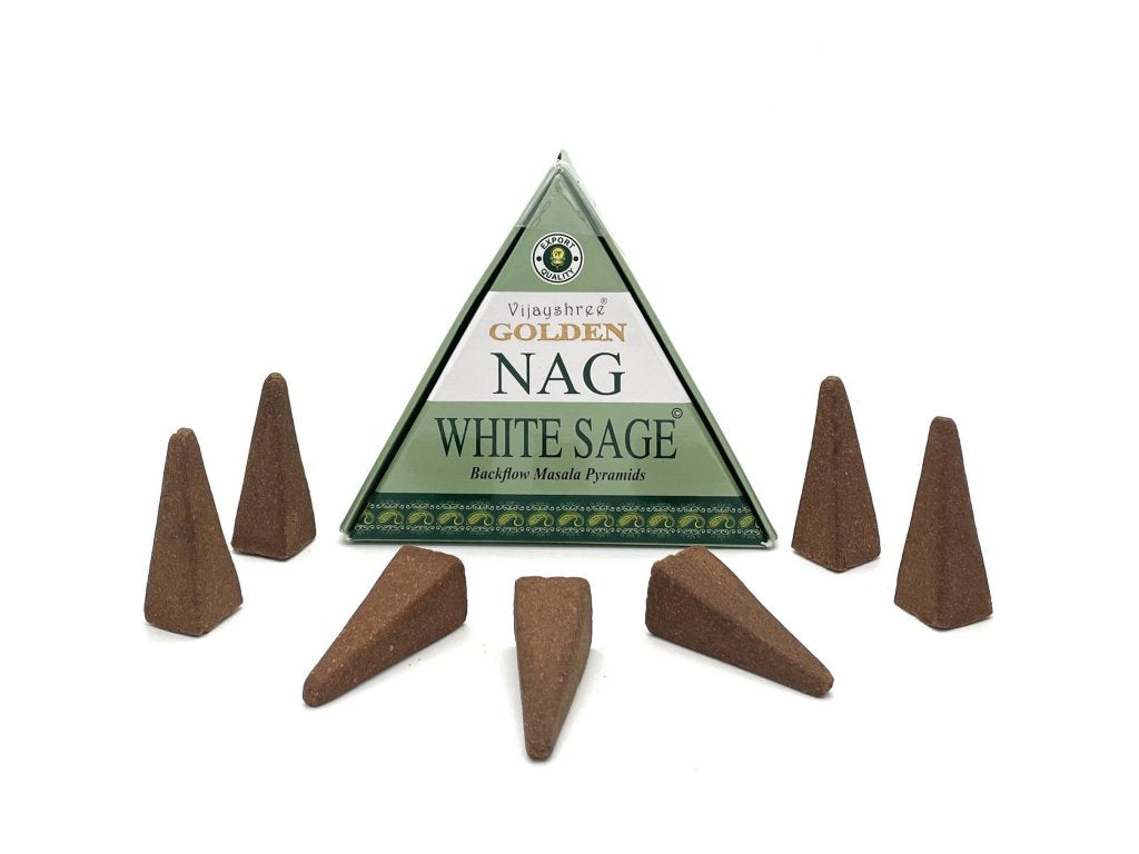 Conuri Parfumate Backflow Jumbo Golden Nag Salvie Alba