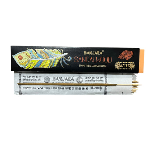 Betisoare Parfumate - Lemn de Santal - Astec Tribal