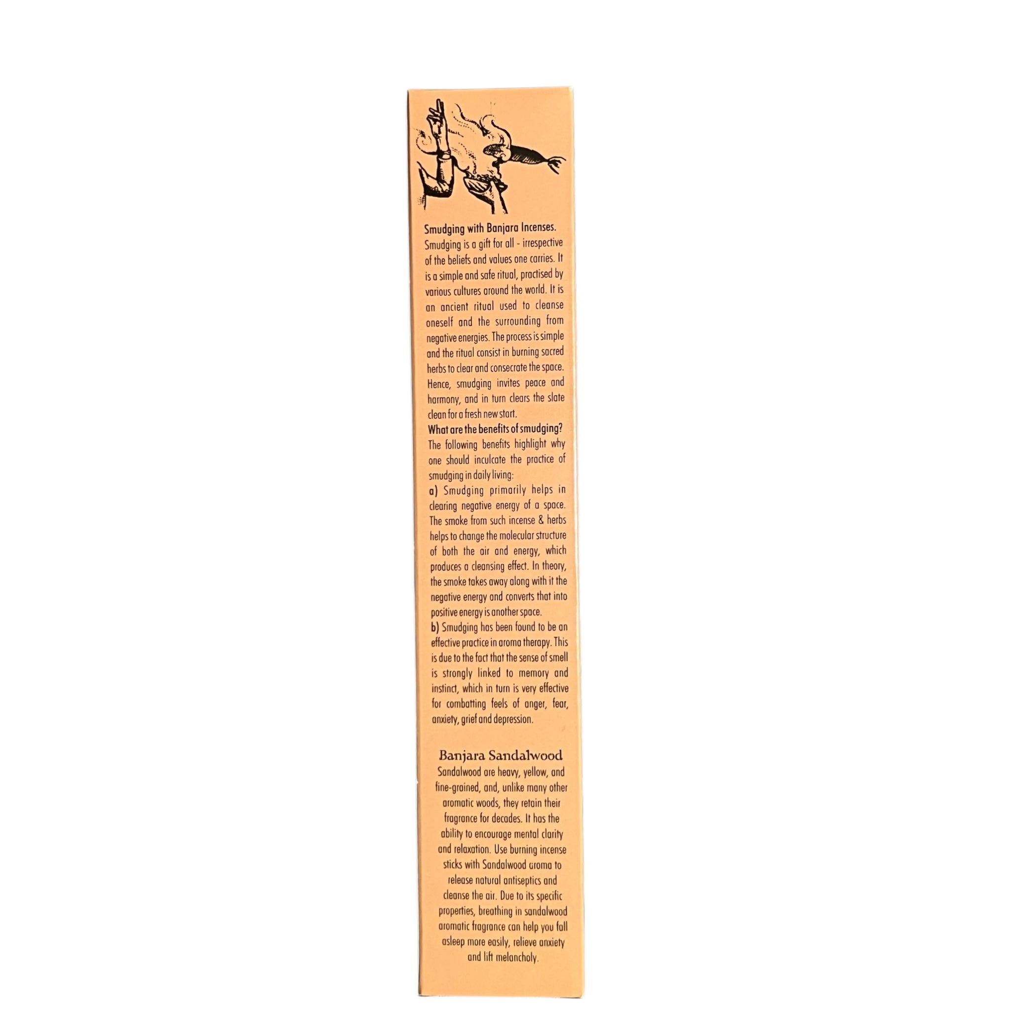 Betisoare Parfumate - Lemn de Santal - Astec Tribal