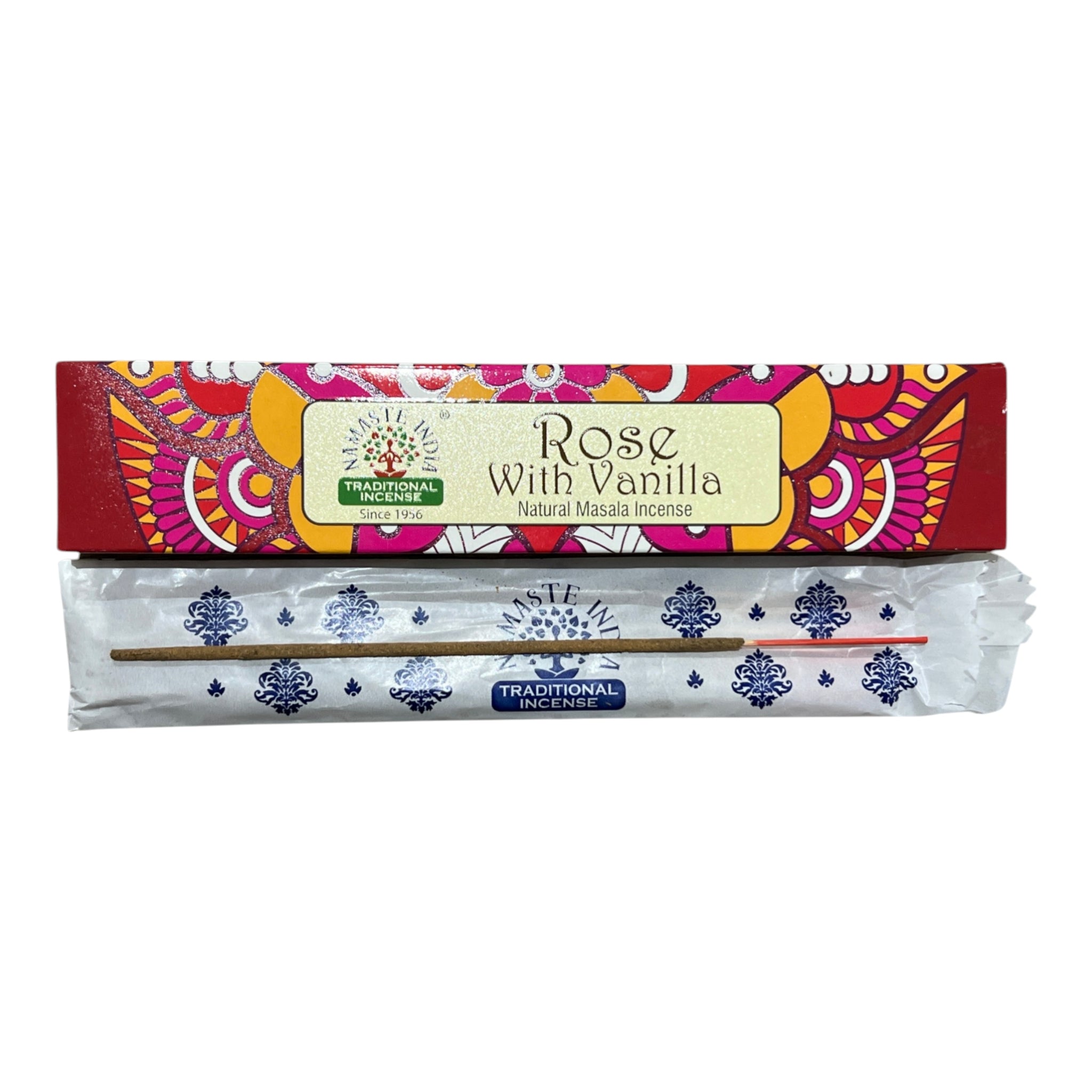 Betisoare Parfumate - Trandafir si Vanilie - Mandala Masala