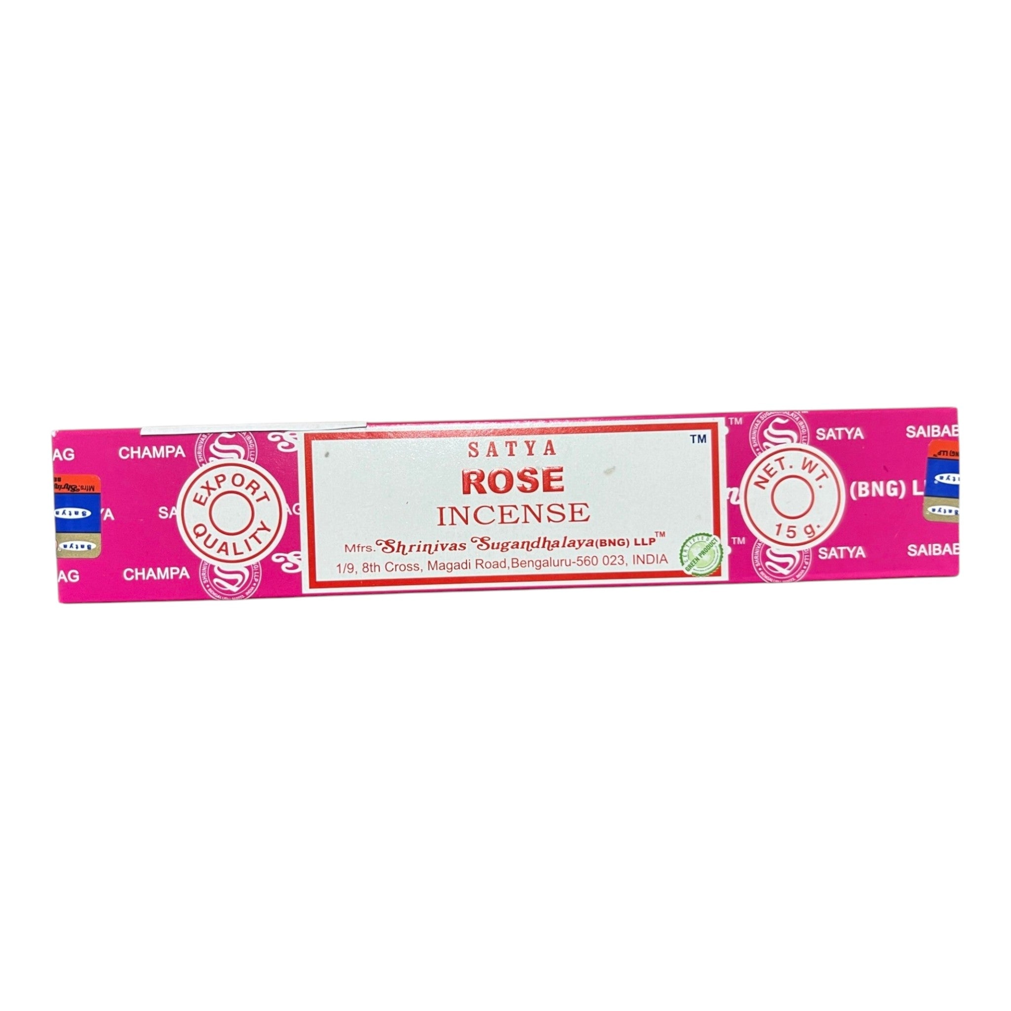 Betisoare Parfumate - Satya - Trandafir | Produs Casa cu Parfum