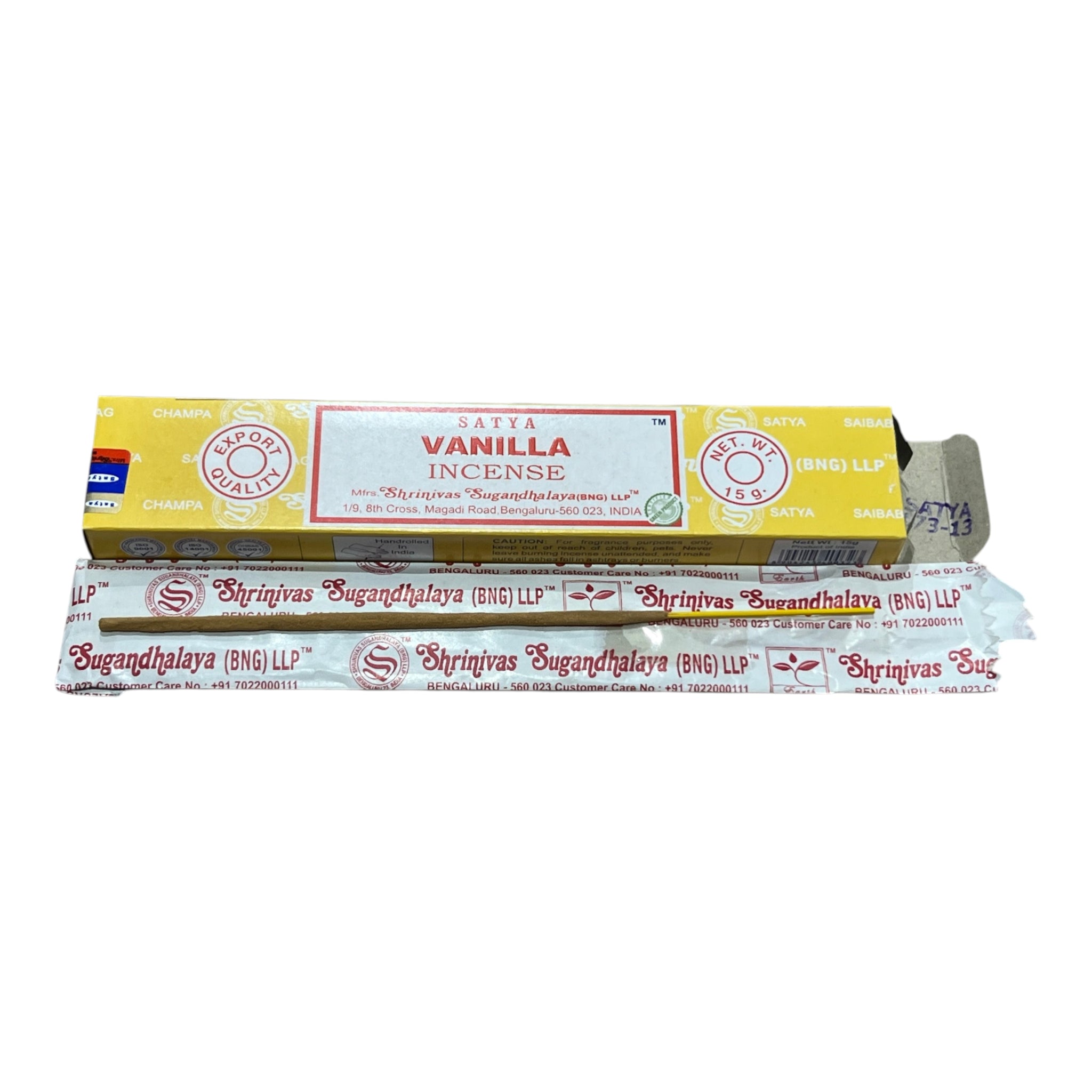 Betisoare Parfumate - Vanilie - Satya
