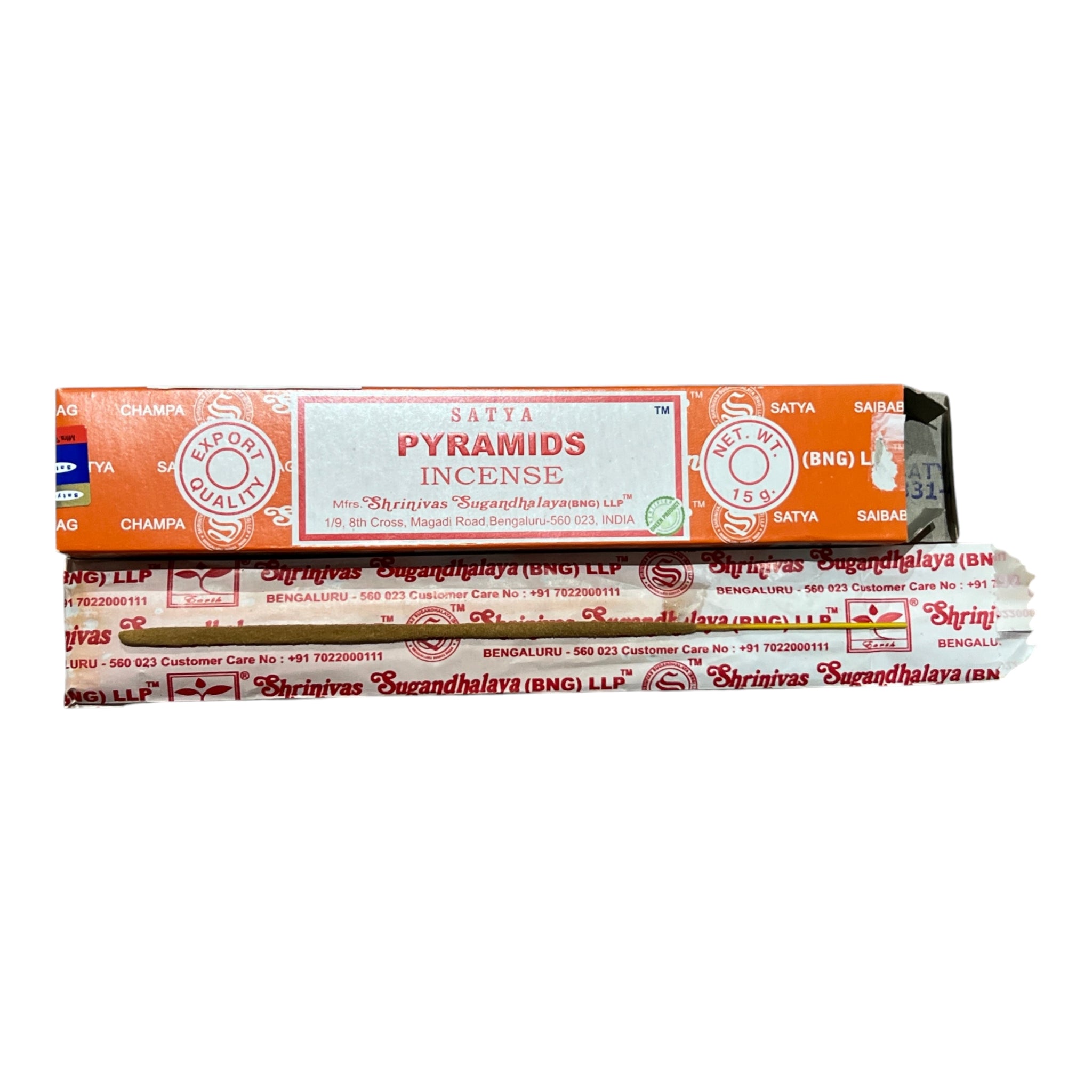 Betisoare Parfumate - Piramide - Satya
