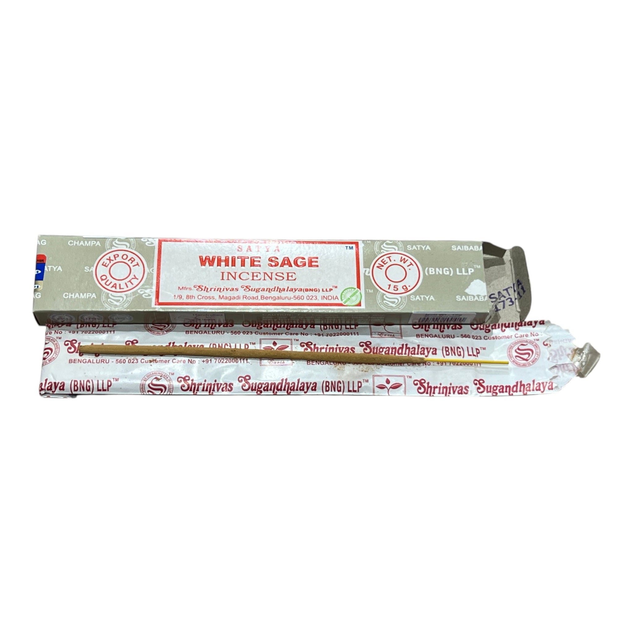Betisoare Parfumate - Salvie Alba - Satya