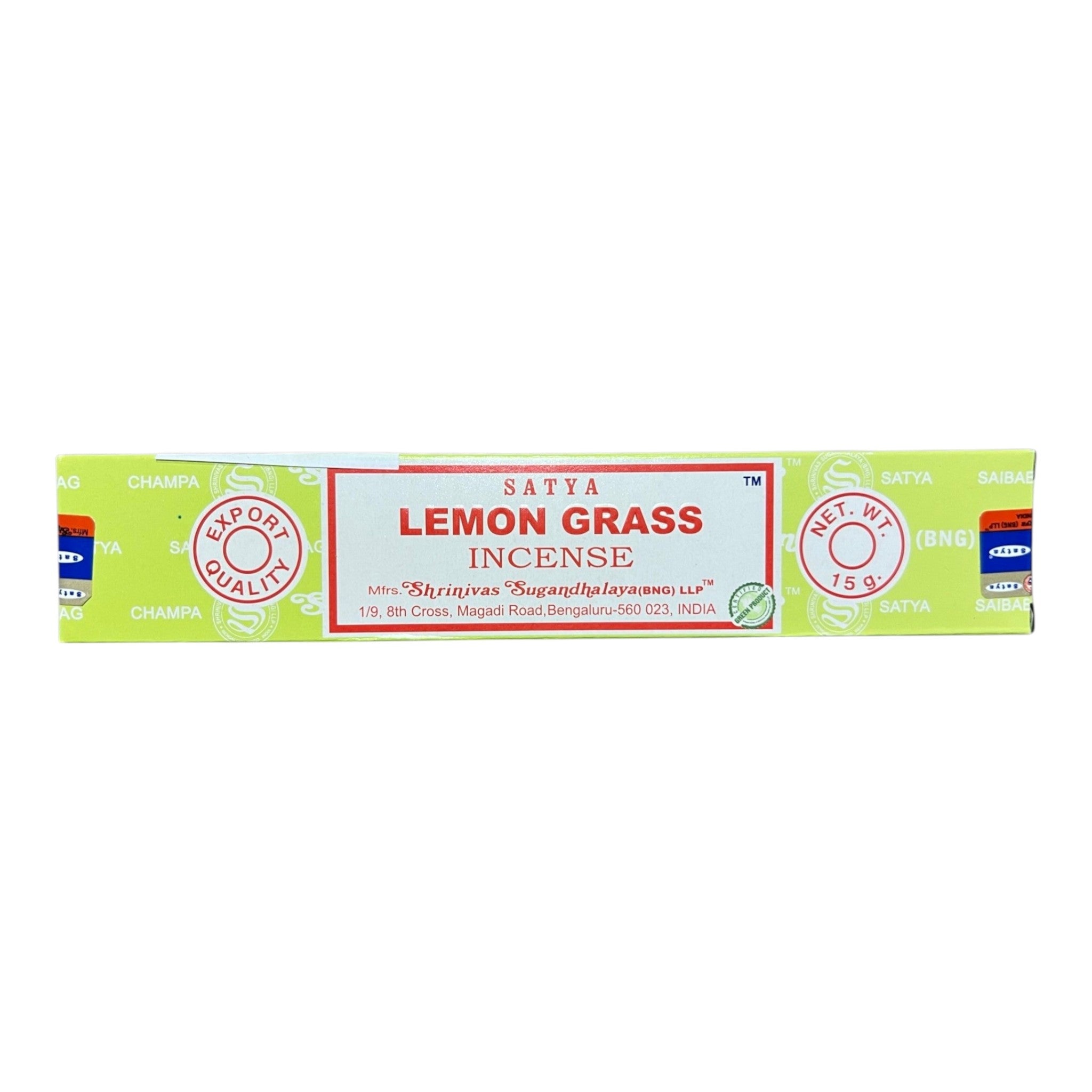 Betisoare Parfumate - Satya - Lemongrass | Produs Casa cu Parfum