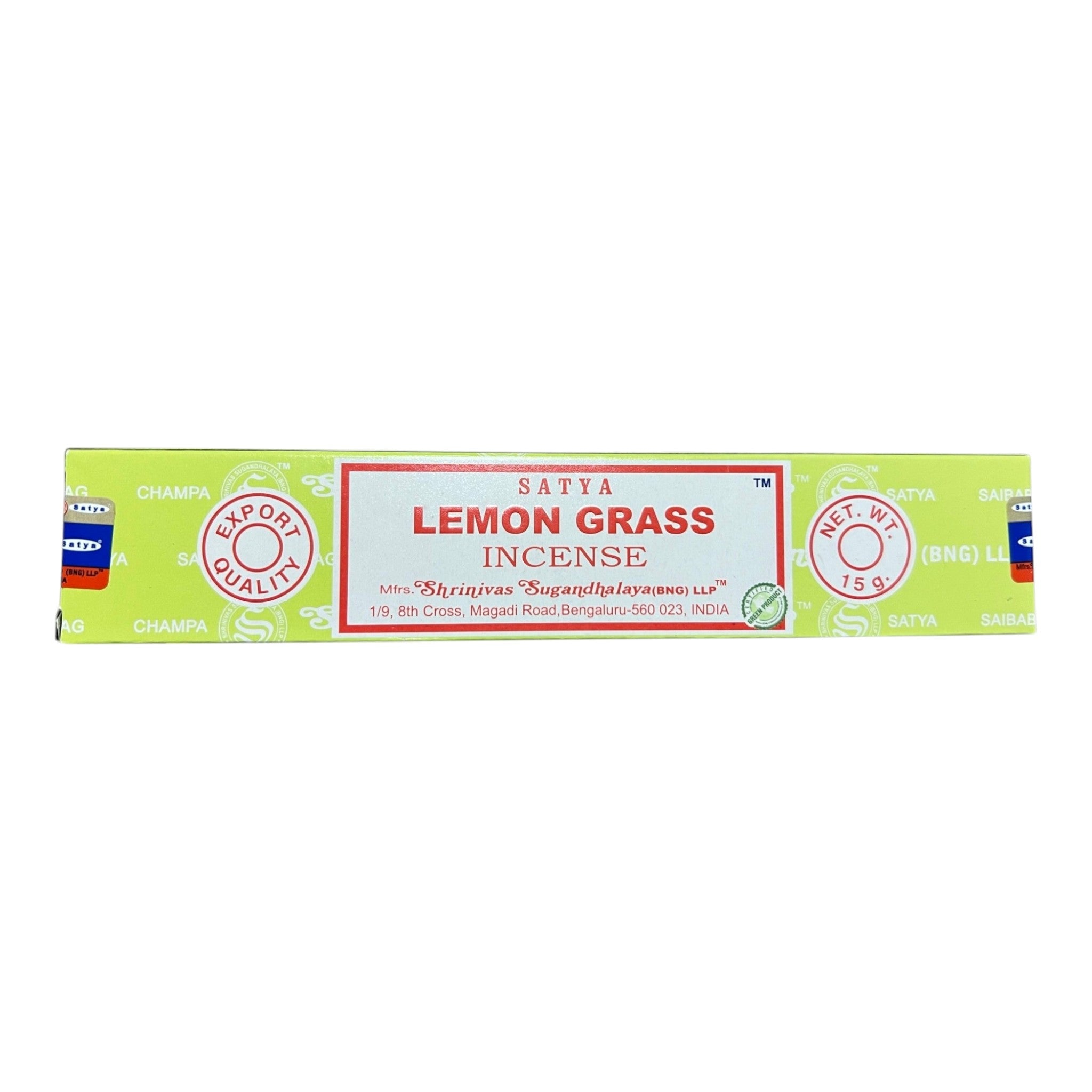 Betisoare Parfumate - Satya - Lemongrass | Produs Casa cu Parfum