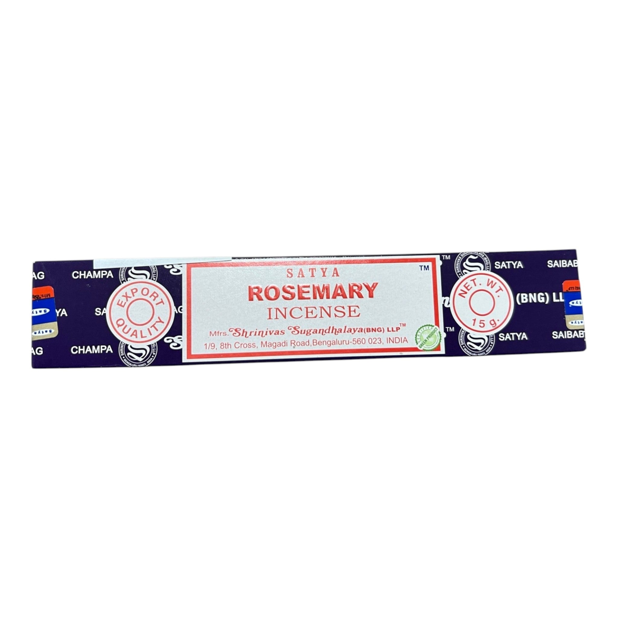 Betisoare Parfumate - Satya - Rozmarin | Produs Casa cu Parfum