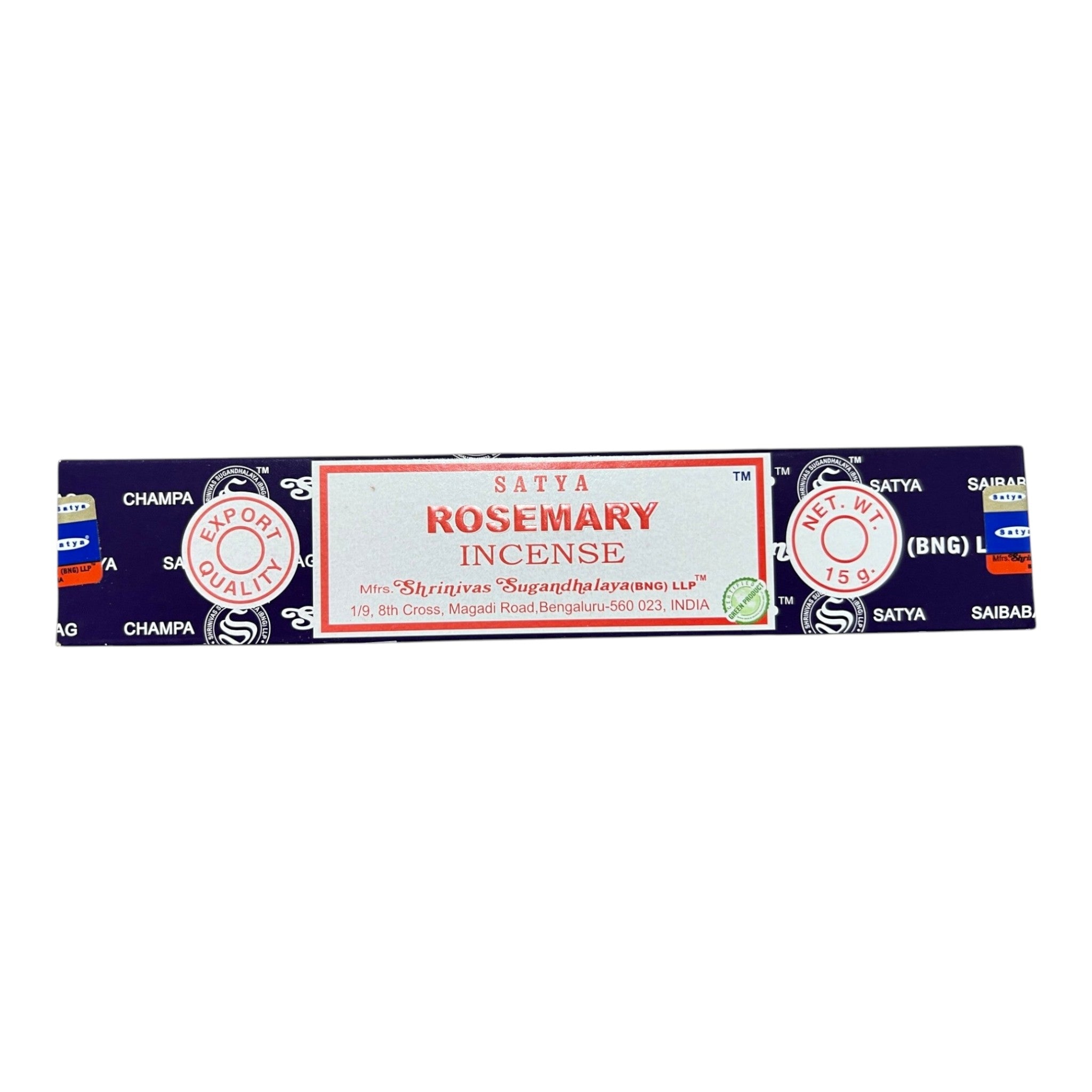 Betisoare Parfumate - Satya - Rozmarin | Produs Casa cu Parfum