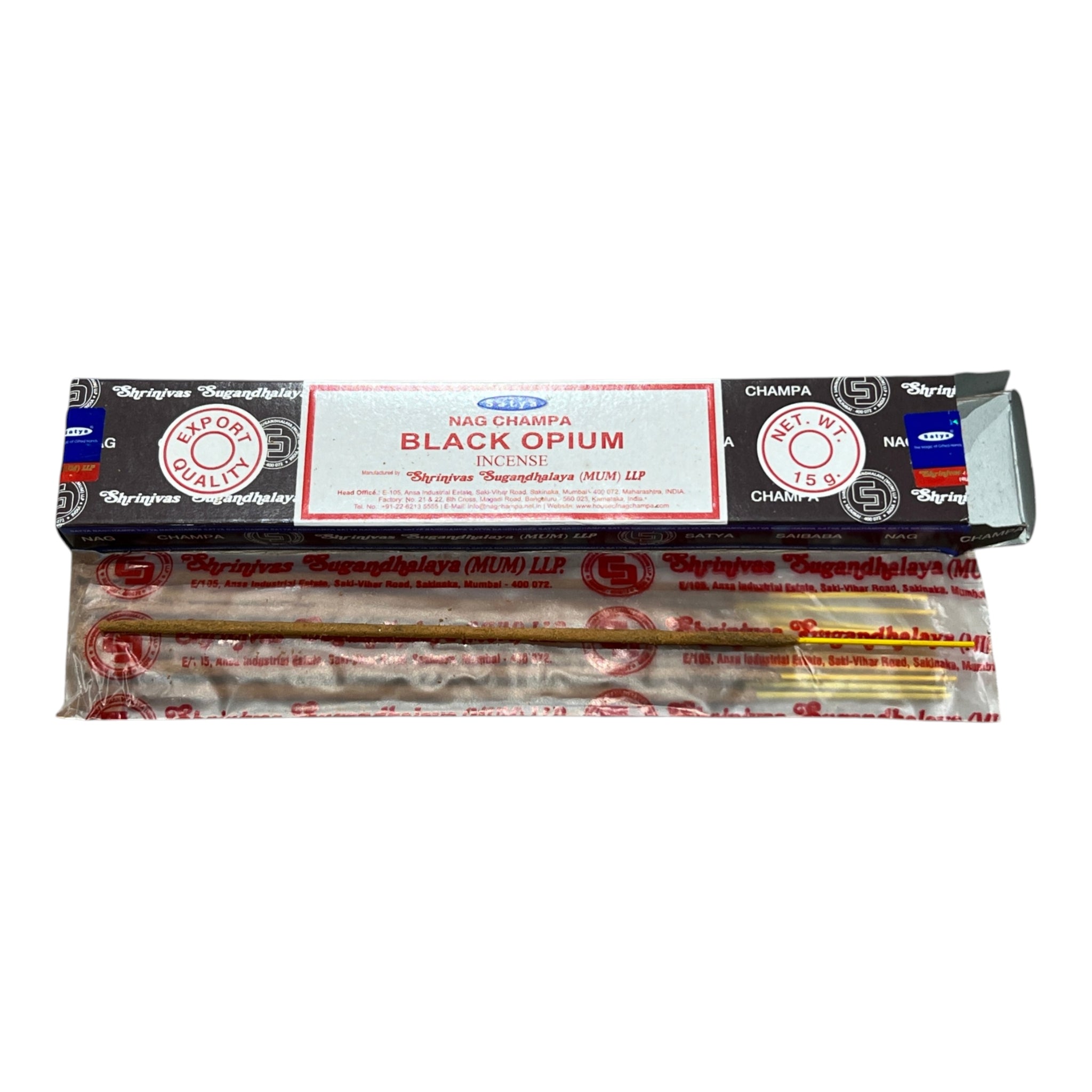 Betisoare Parfumate - Opium Negru - Satya