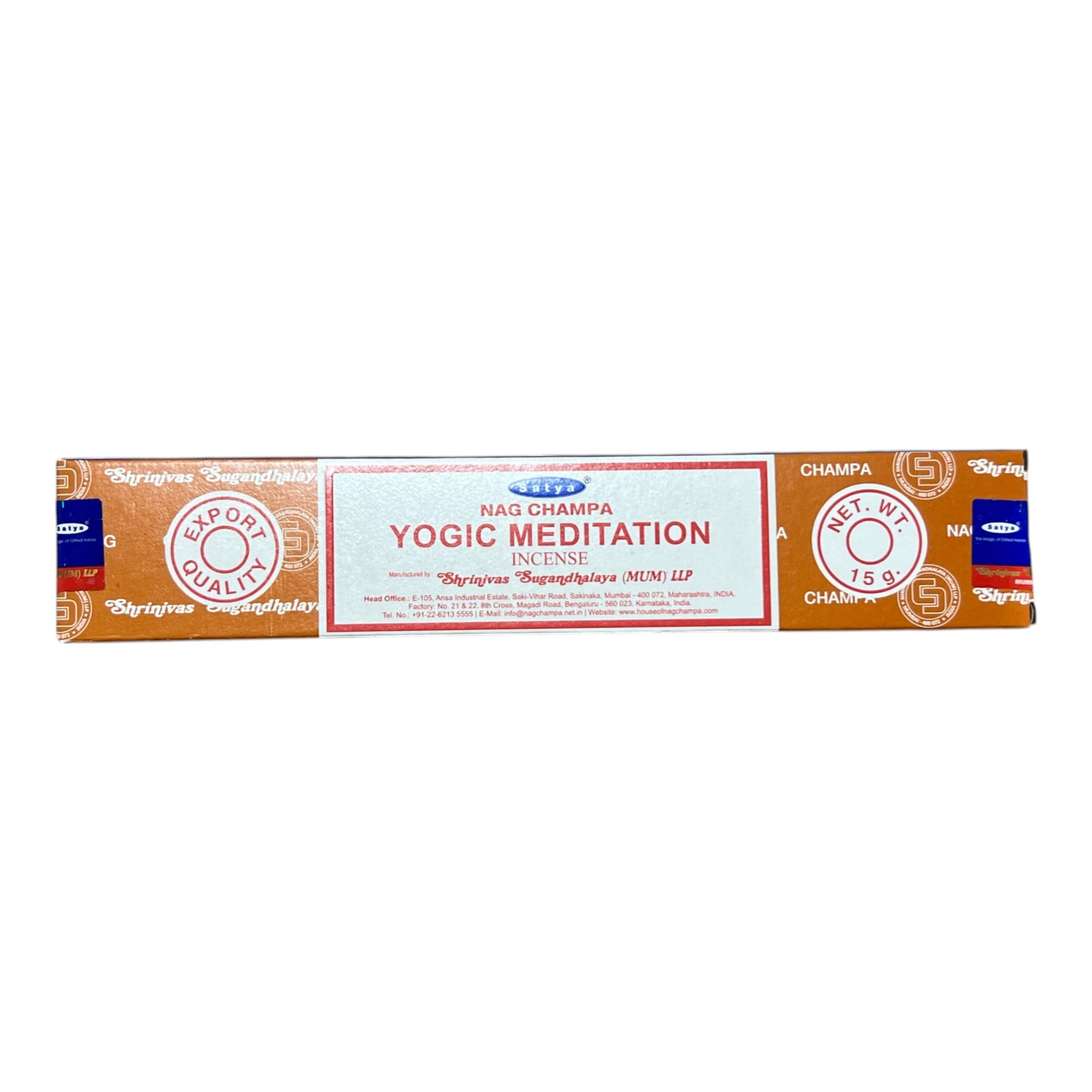 Betisoare Parfumate - Meditatie Yogica - Satya