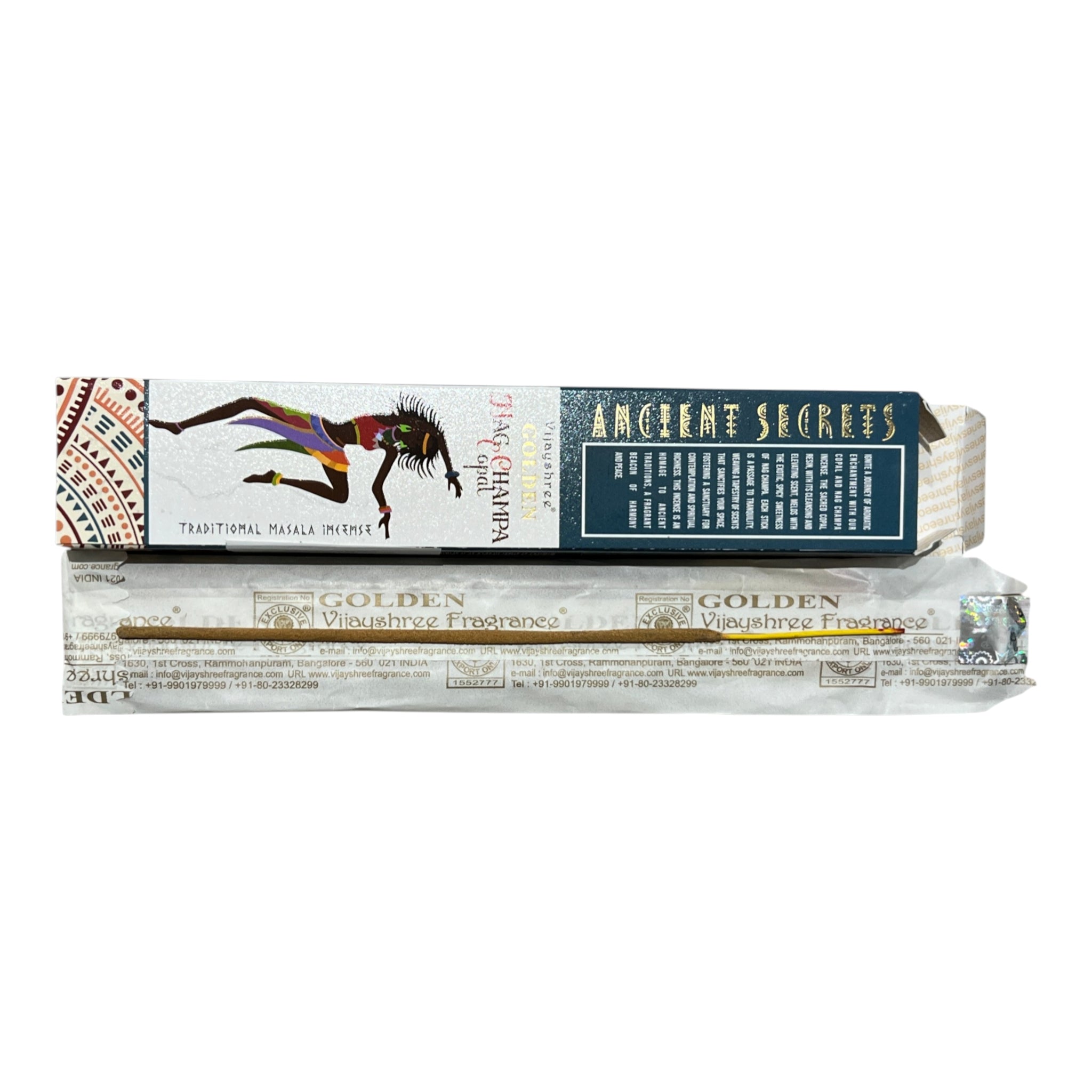 Betisoare Parfumate - Nag Champa - Golden Copal