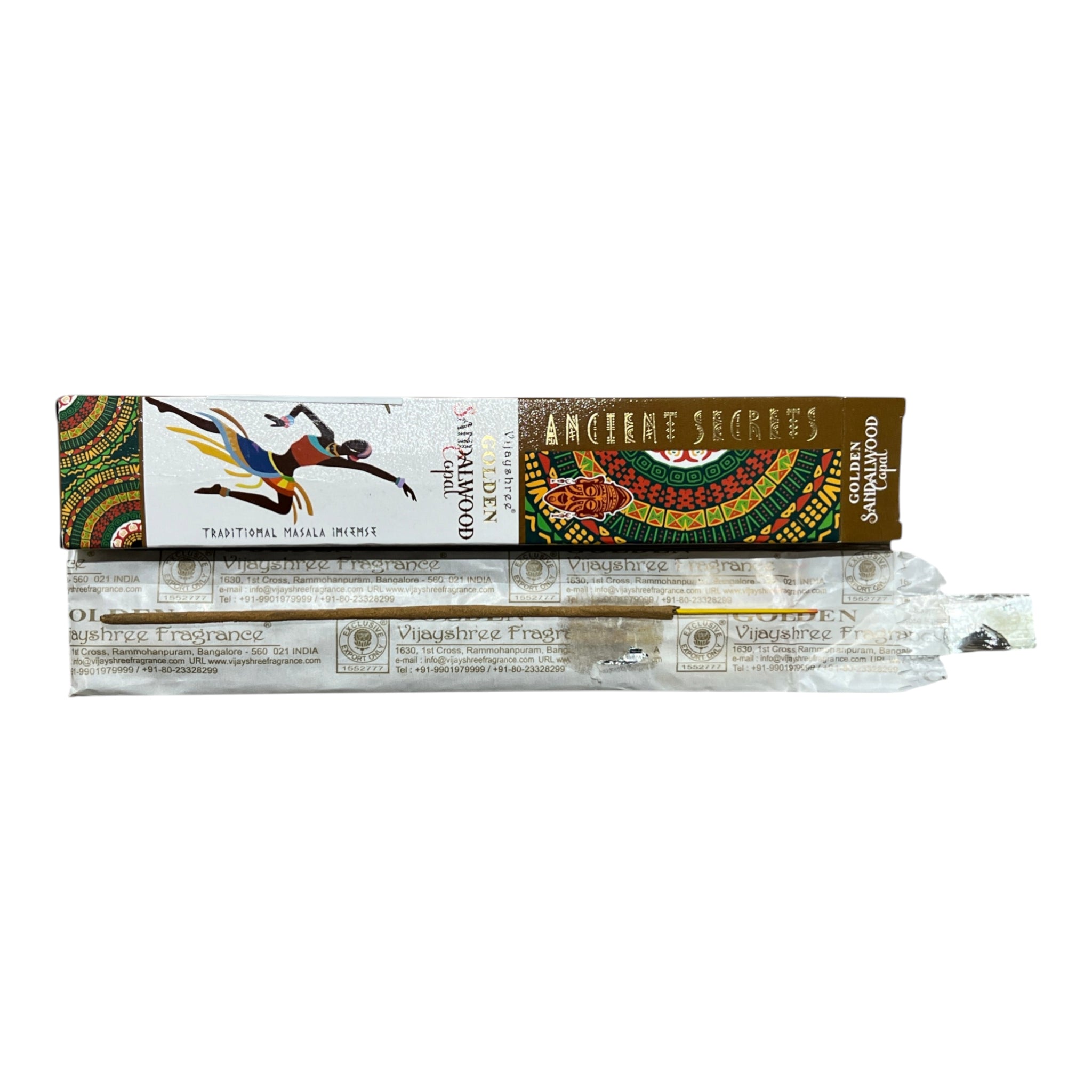 Betisoare Parfumate - Lemn de Santal - Golden Copal