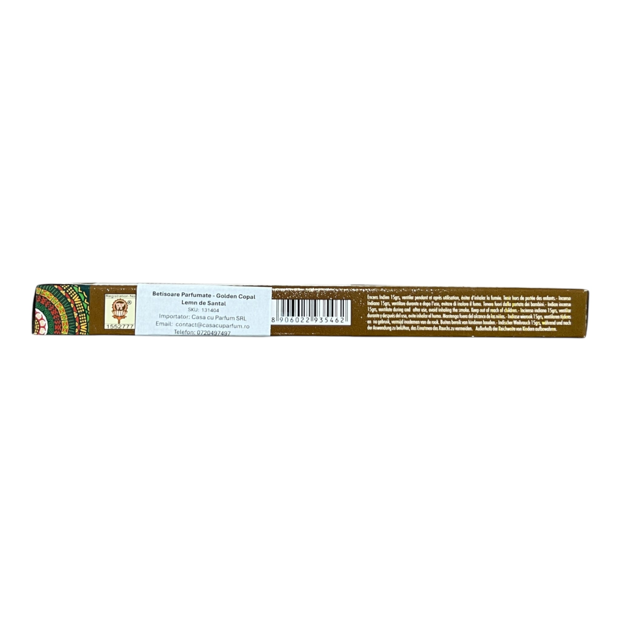 Betisoare Parfumate - Lemn de Santal - Golden Copal
