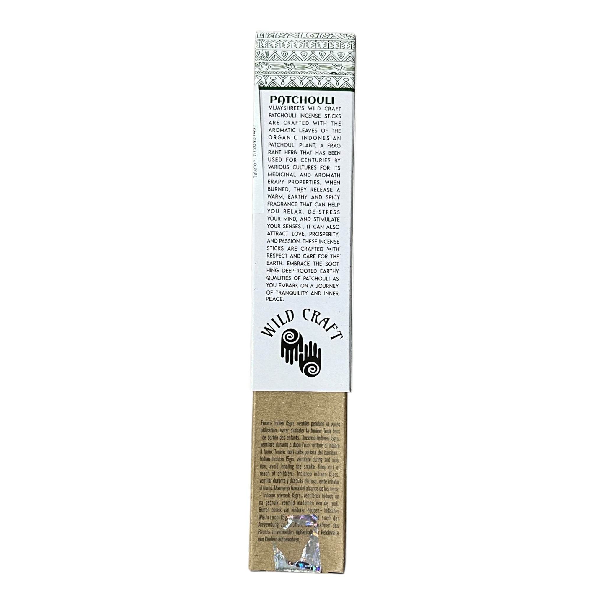 Betisoare Parfumate - Patchouli - Rasina Golden