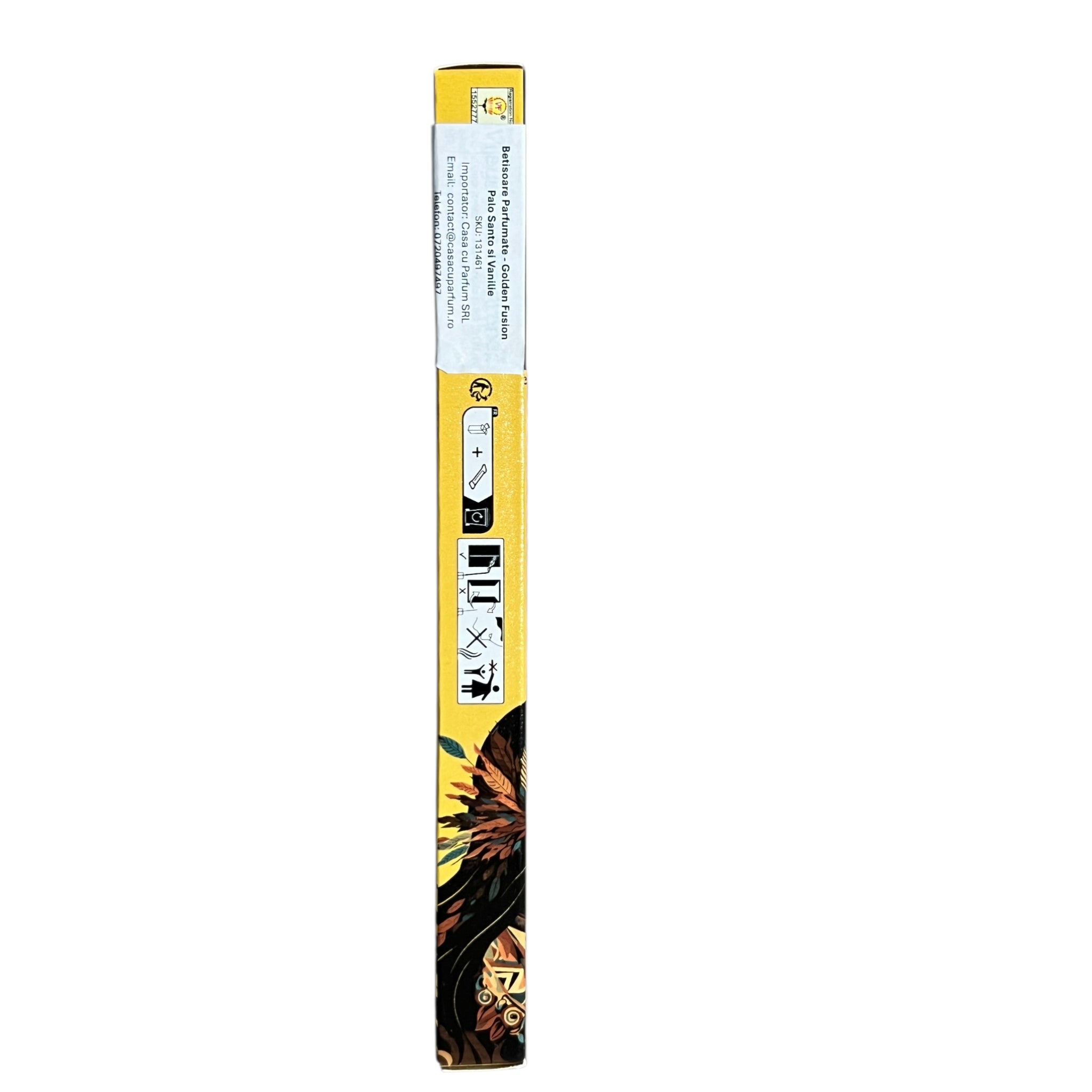 Betisoare Parfumate - Palo Santo si Vanilie - Golden Fusion