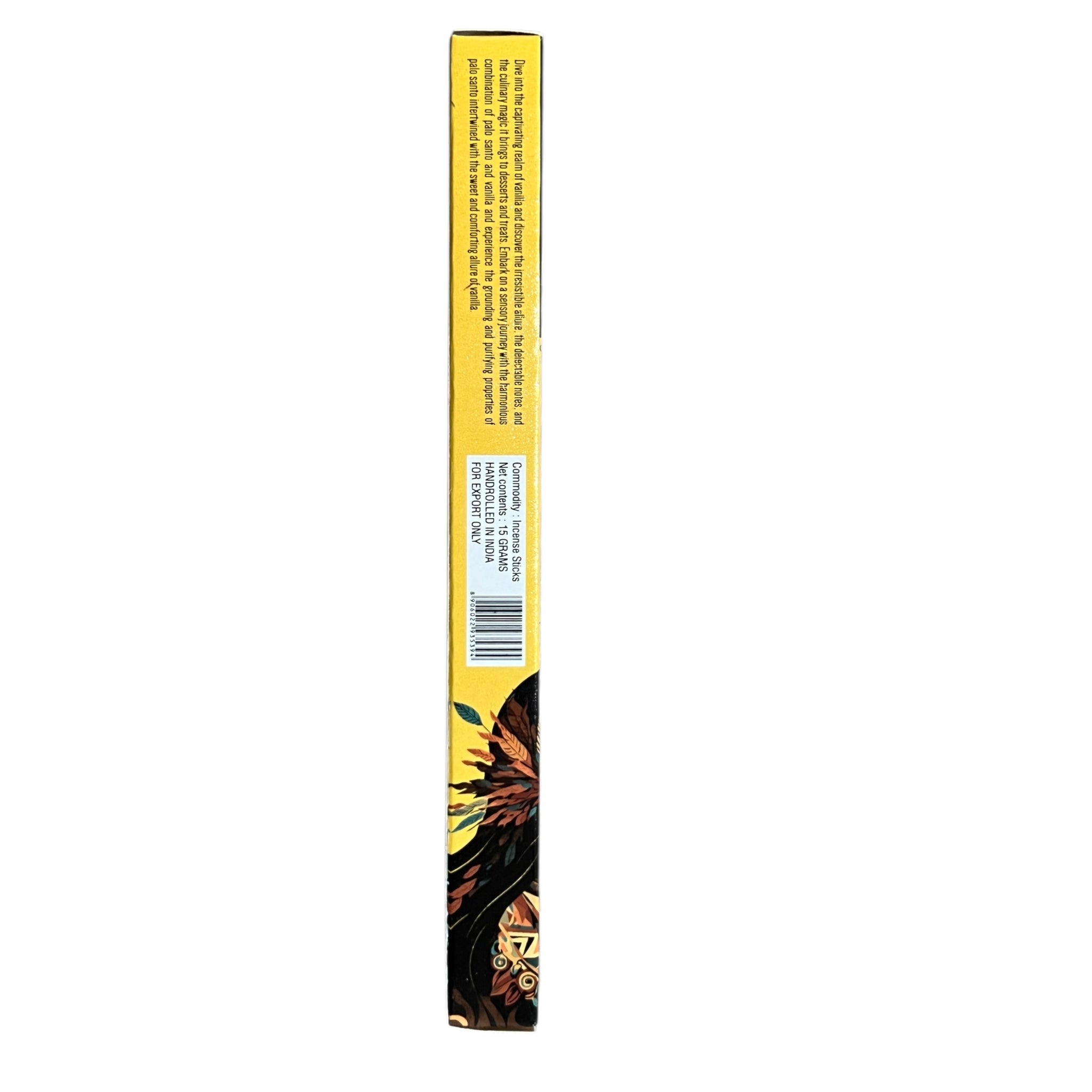 Betisoare Parfumate - Palo Santo si Vanilie - Golden Fusion