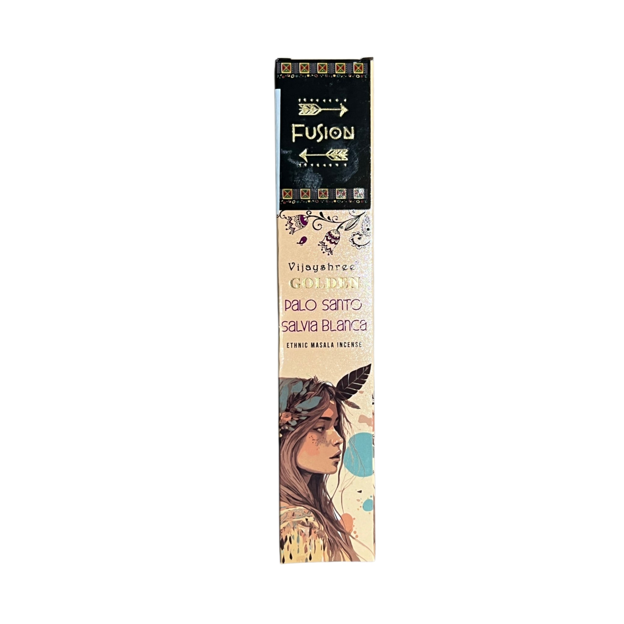 Betisoare Parfumate - Palo Santo si Salvie Alba - Golden Fusion