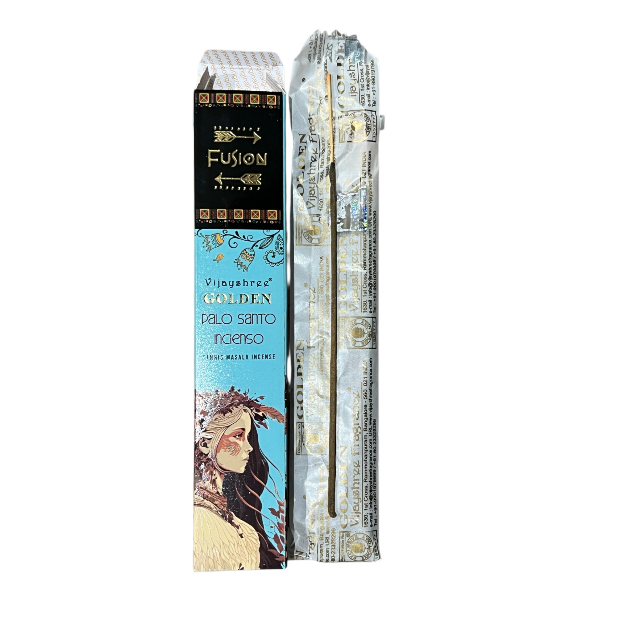 Betisoare Parfumate - Palo Santo si Tamaie - Golden Fusion