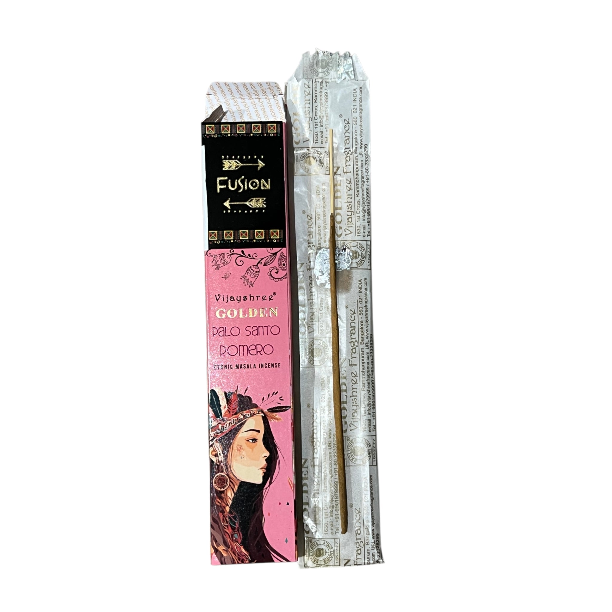 Betisoare Parfumate - Palo Santo si Rozmarin - Golden Fusion