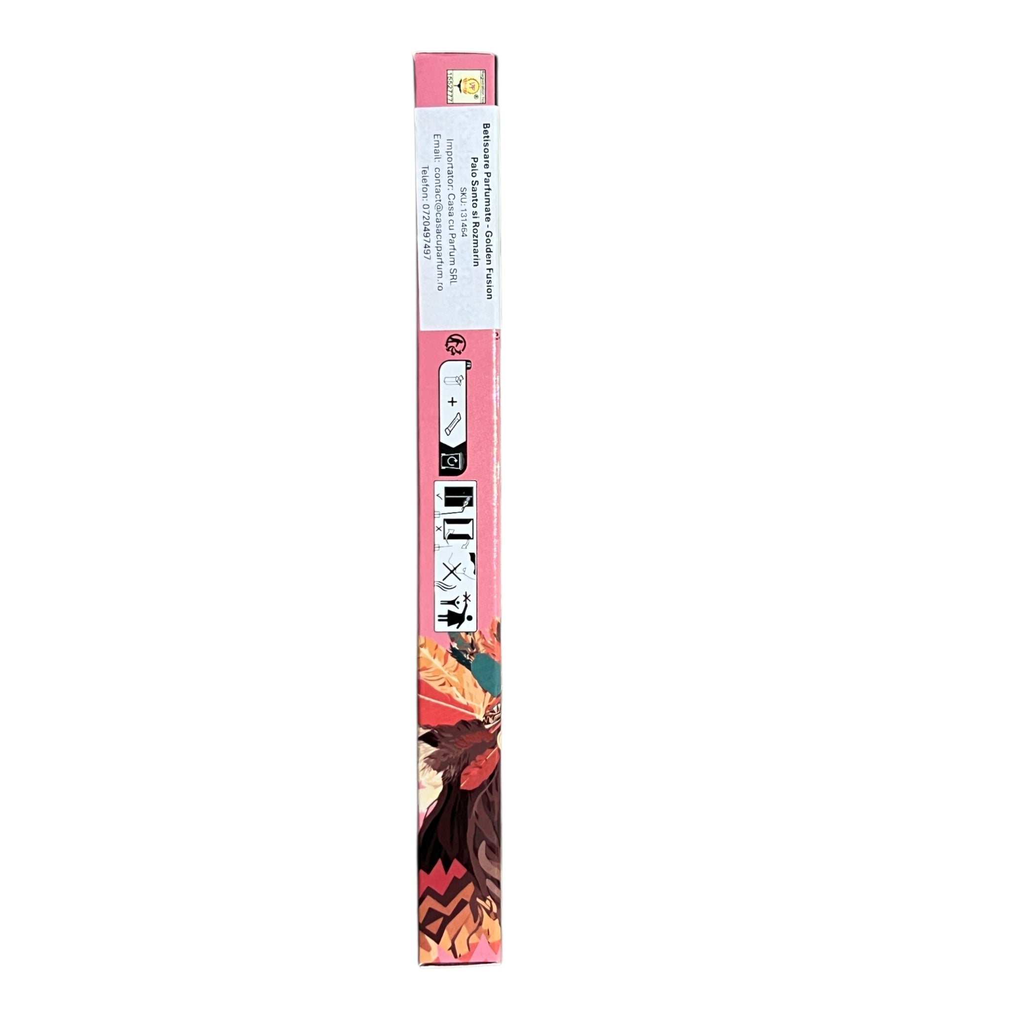 Betisoare Parfumate - Palo Santo si Rozmarin - Golden Fusion