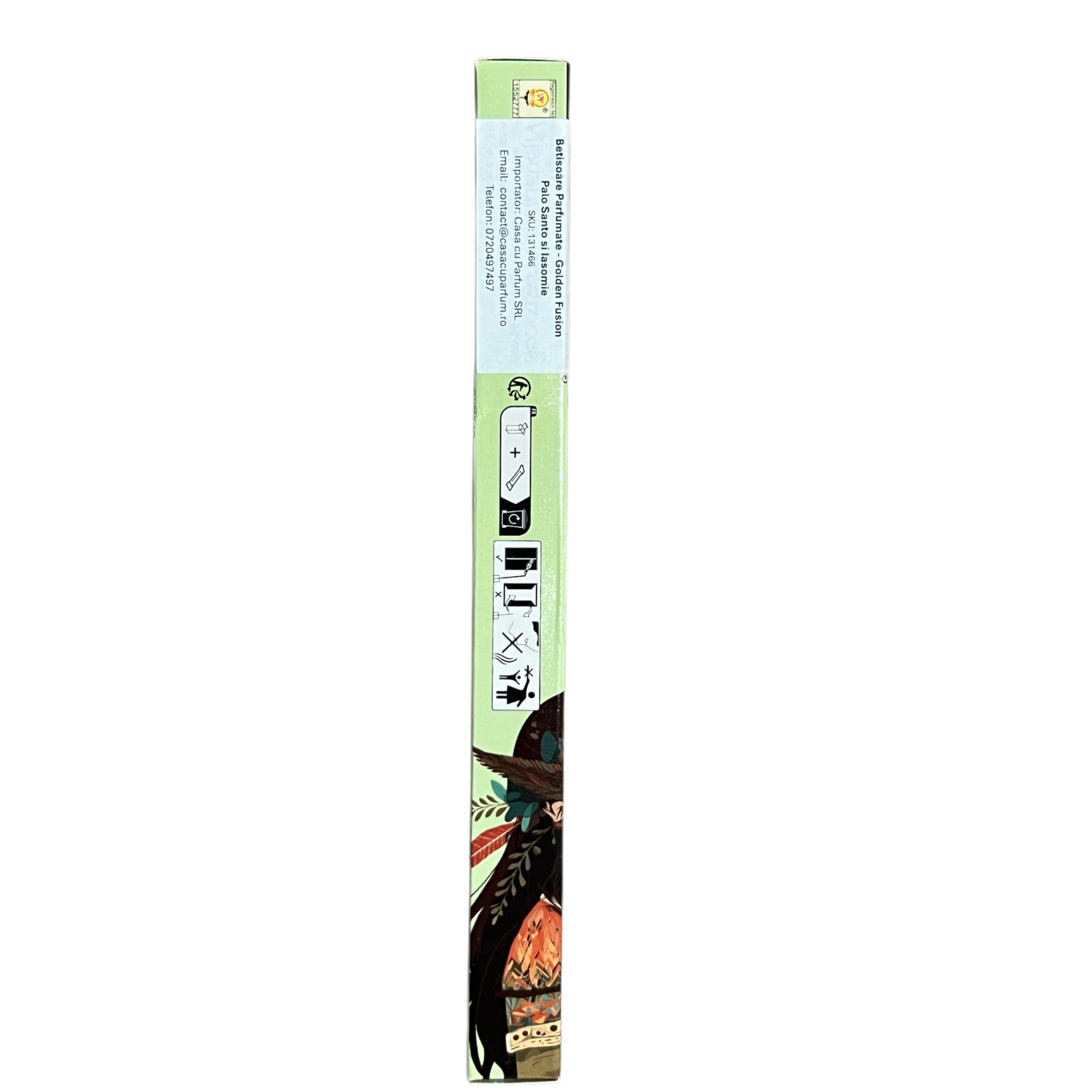 Betisoare Parfumate - Palo Santo si Iasomie - Golden Fusion