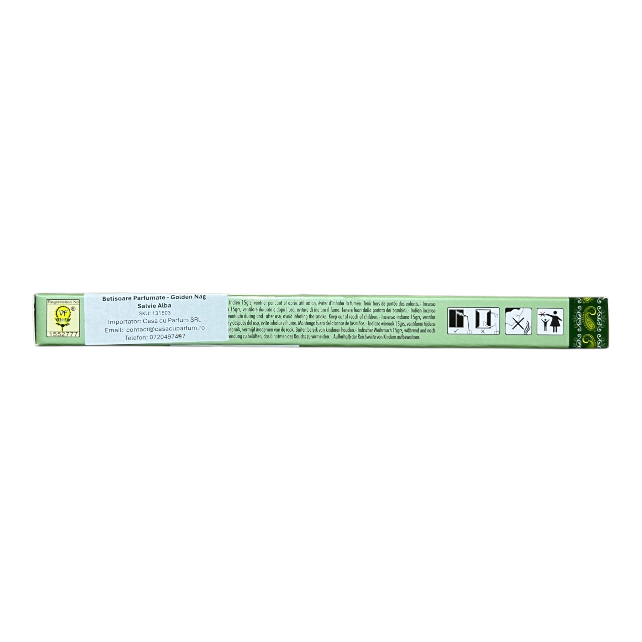 Betisoare Parfumate - Salvie Alba - Golden Nag
