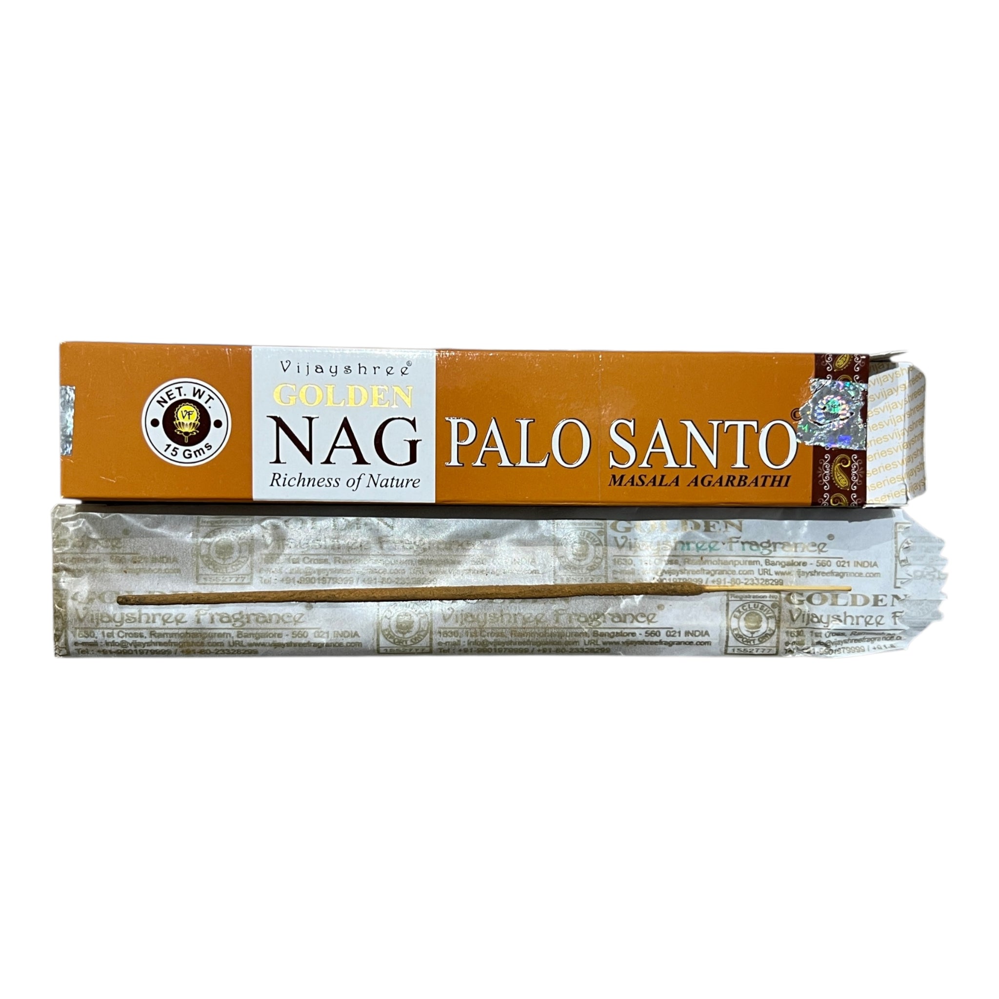 Betisoare Parfumate - Palo Santo - Golden Nag