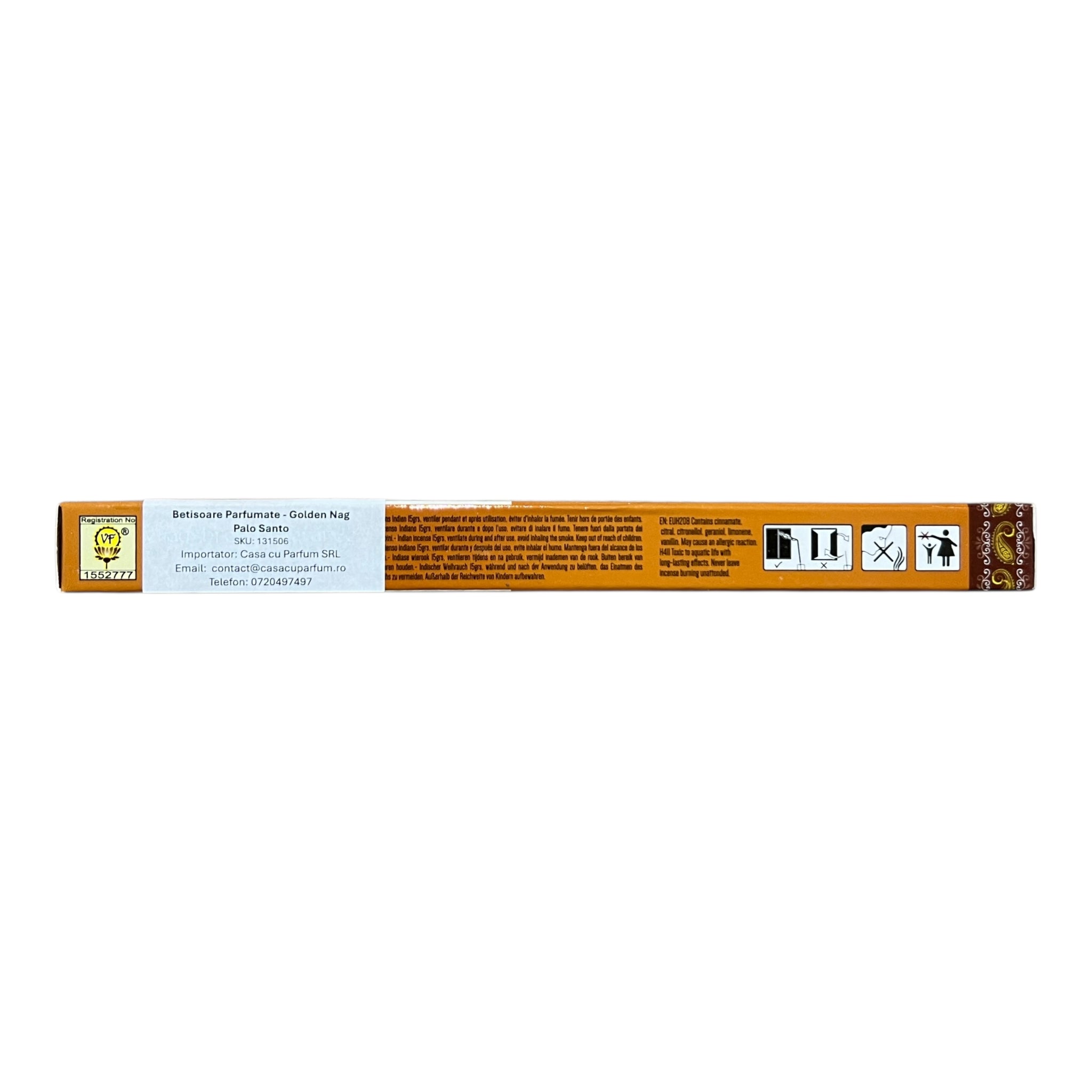 Betisoare Parfumate - Palo Santo - Golden Nag