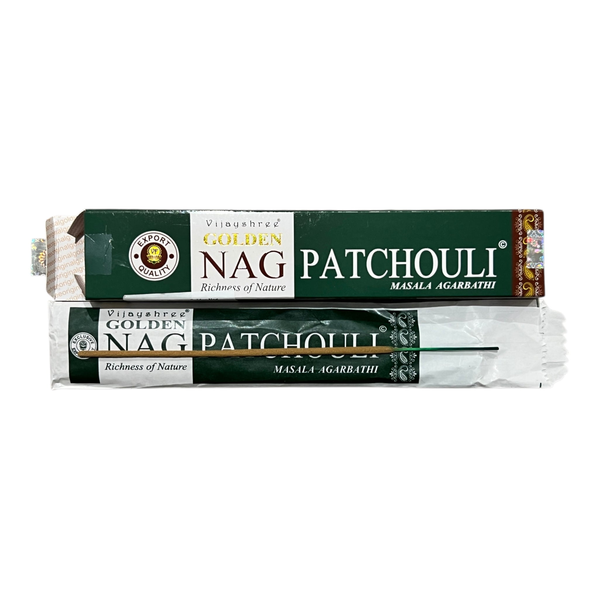 Betisoare Parfumate - Patchouli - Golden Nag