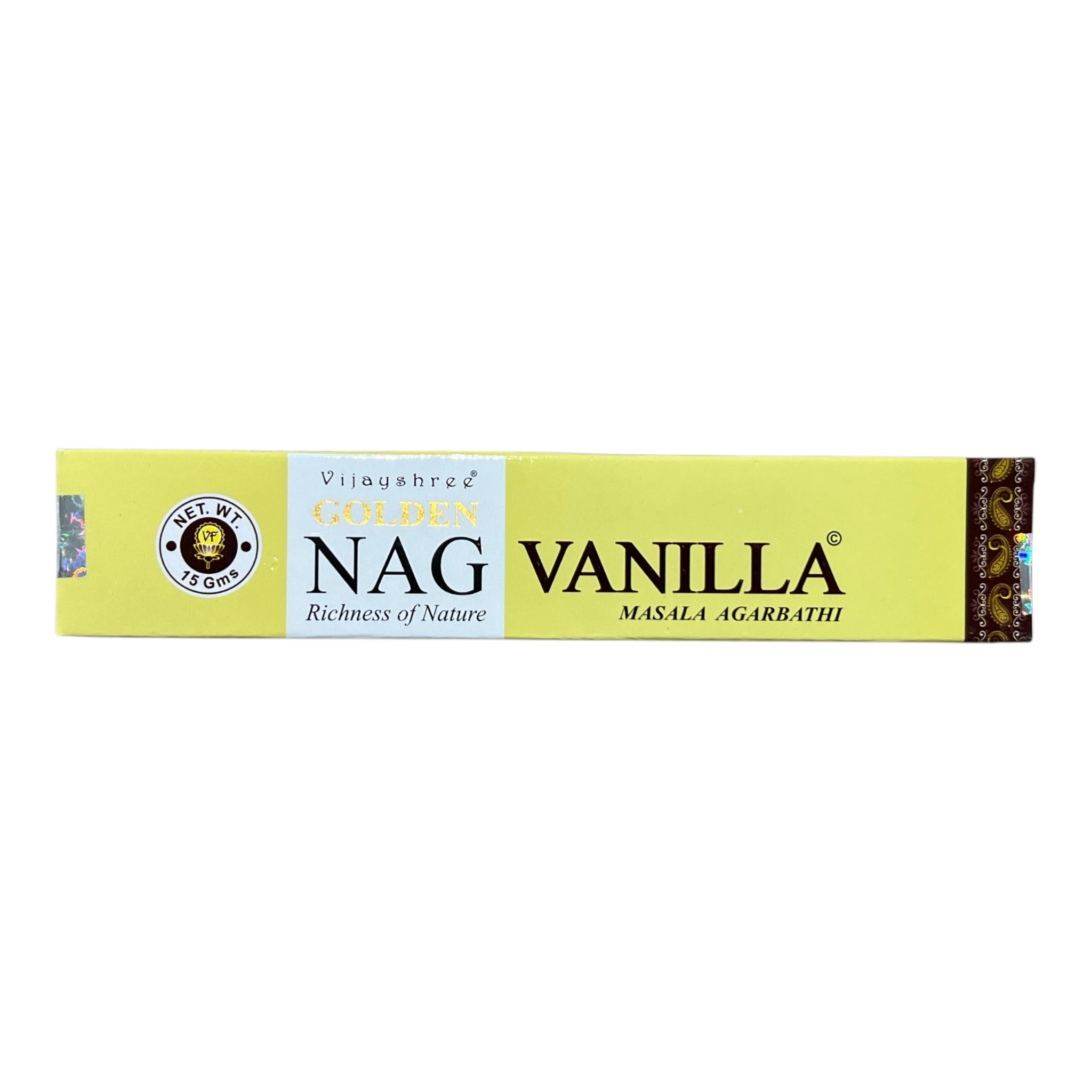 Betisoare Parfumate - Vanilie - Golden Nag