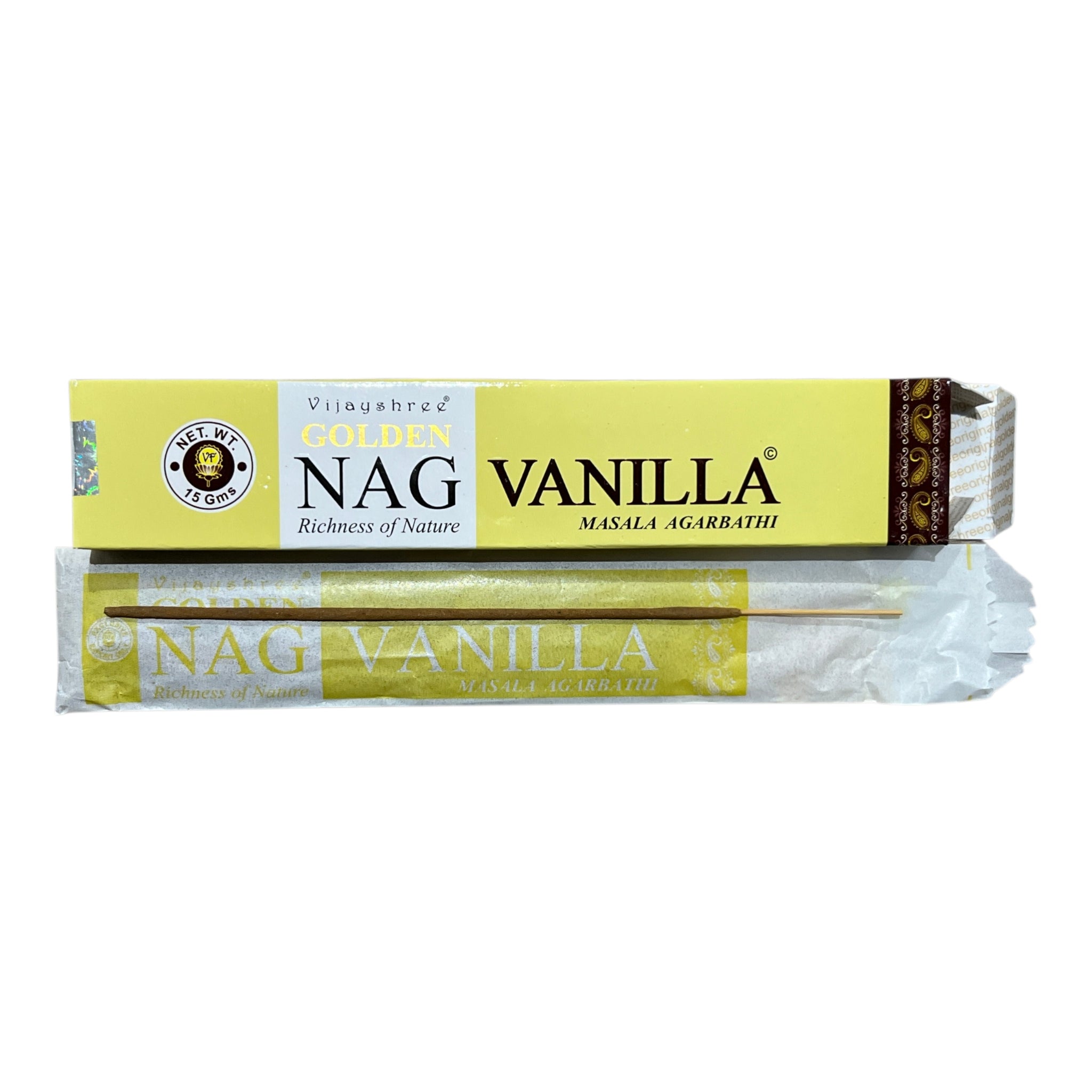 Betisoare Parfumate - Vanilie - Golden Nag