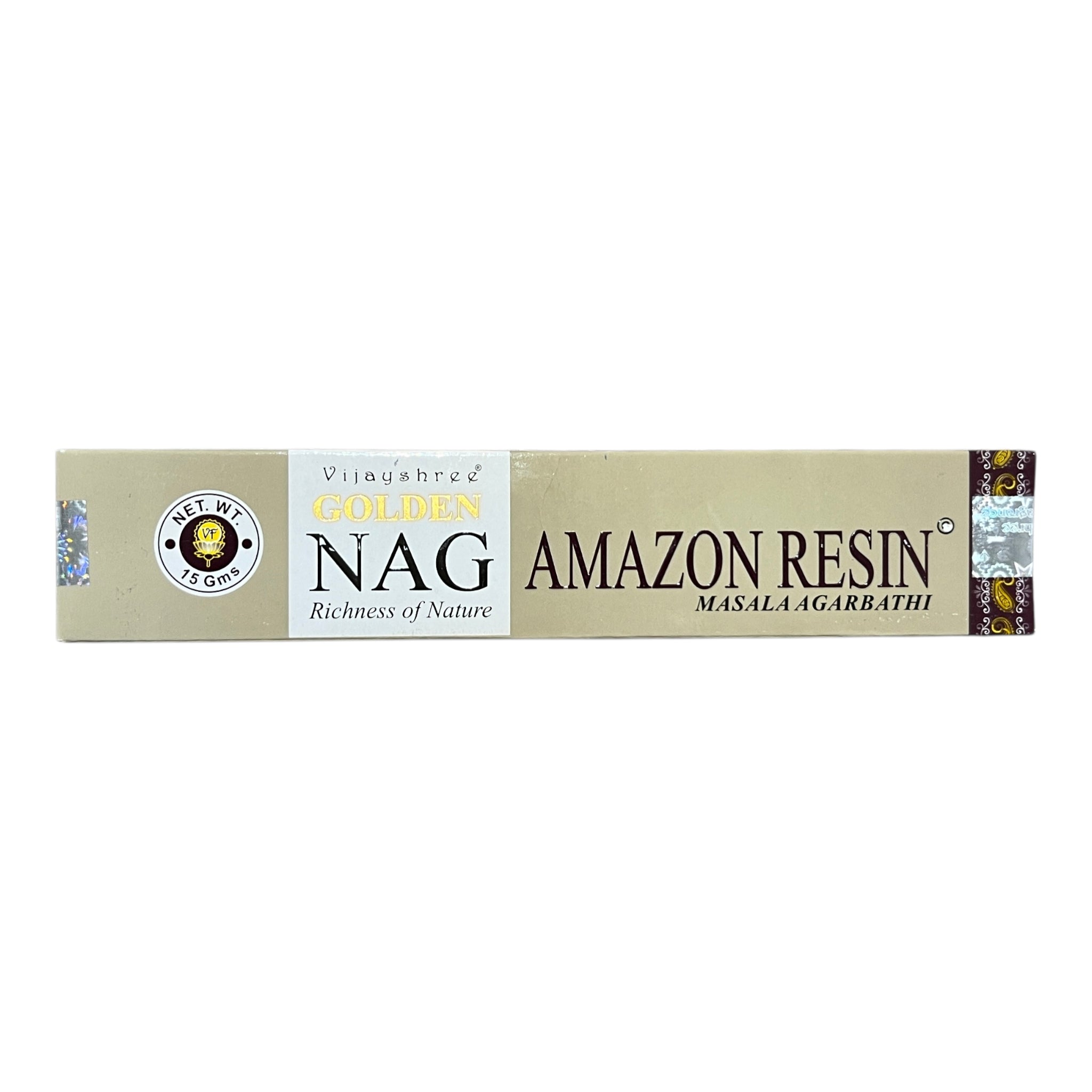 Betisoare Parfumate - Rasina Amazon - Golden Nag