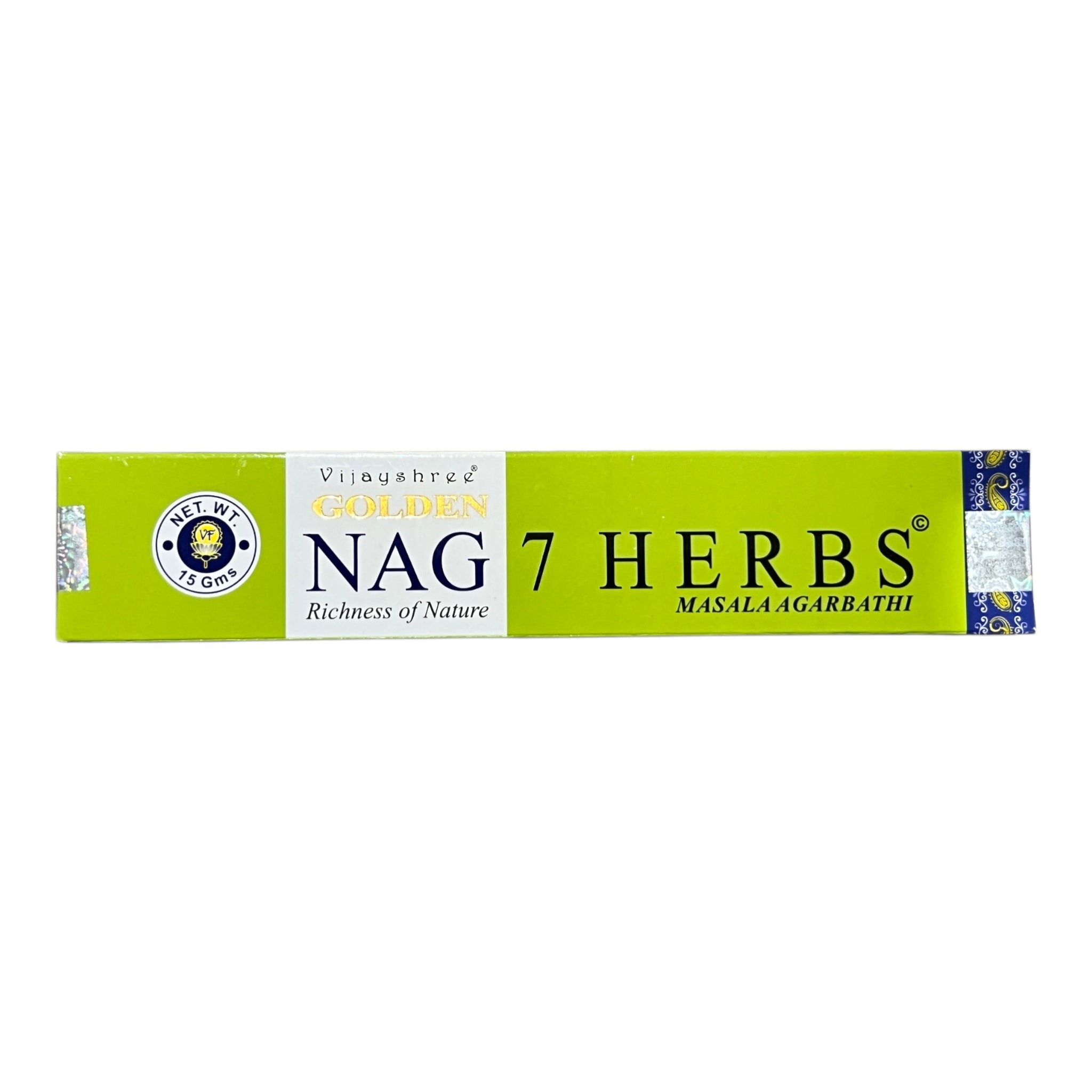 Betisoare Parfumate - Sapte Ierburi - Golden Nag