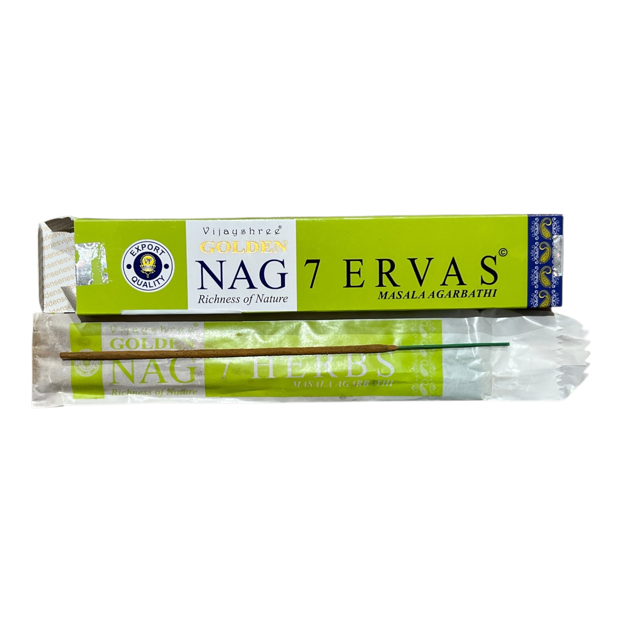 Betisoare Parfumate - Sapte Ierburi - Golden Nag
