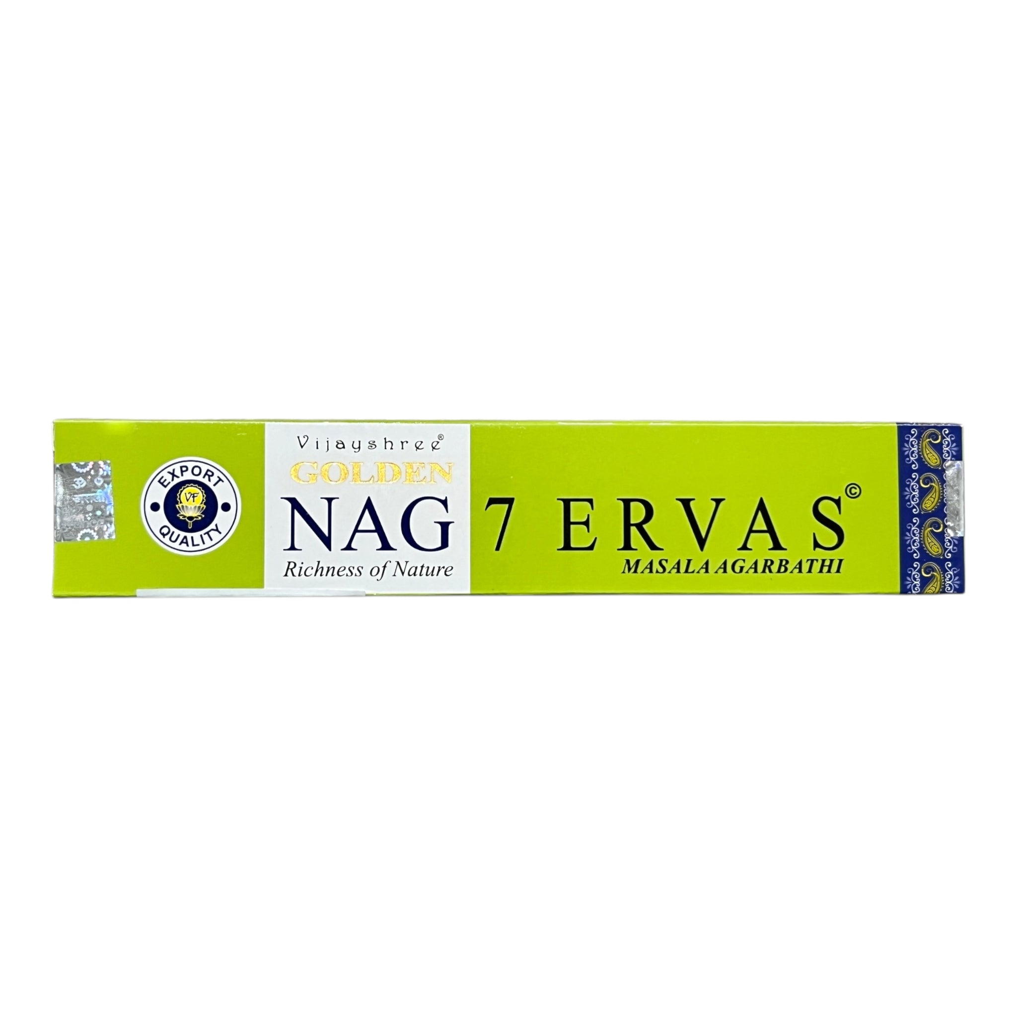 Betisoare Parfumate - Sapte Ierburi - Golden Nag