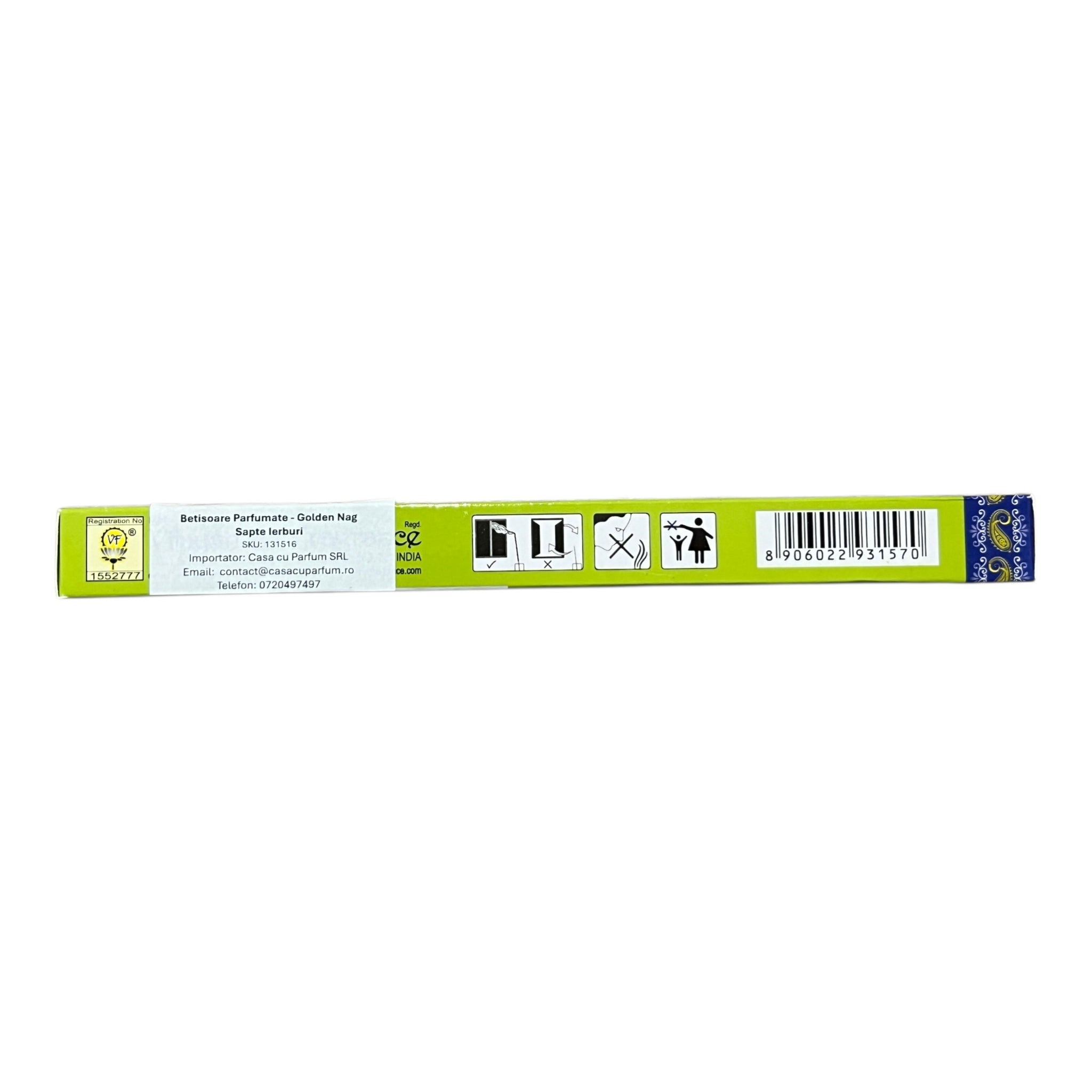 Betisoare Parfumate - Sapte Ierburi - Golden Nag