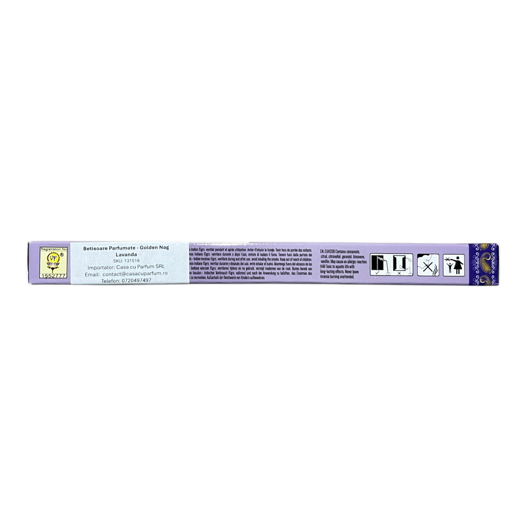 Betisoare Parfumate - Lavanda - Golden Nag