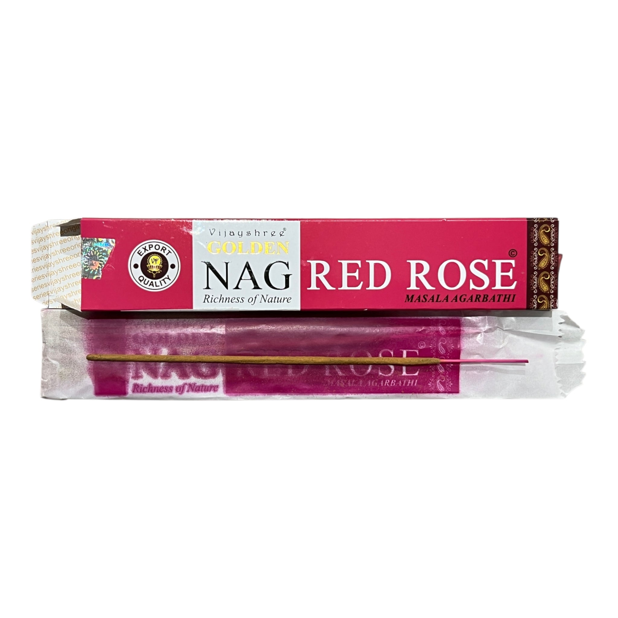 Betisoare Parfumate - Trandafir - Golden Nag