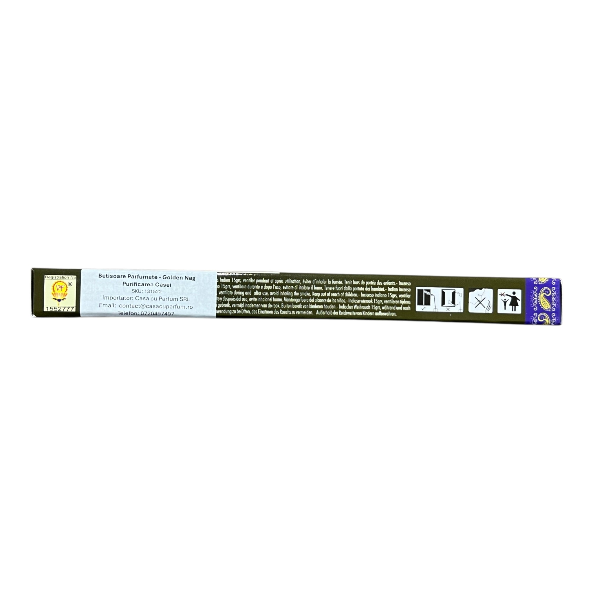 Betisoare Parfumate - Purificarea Casei - Golden Nag