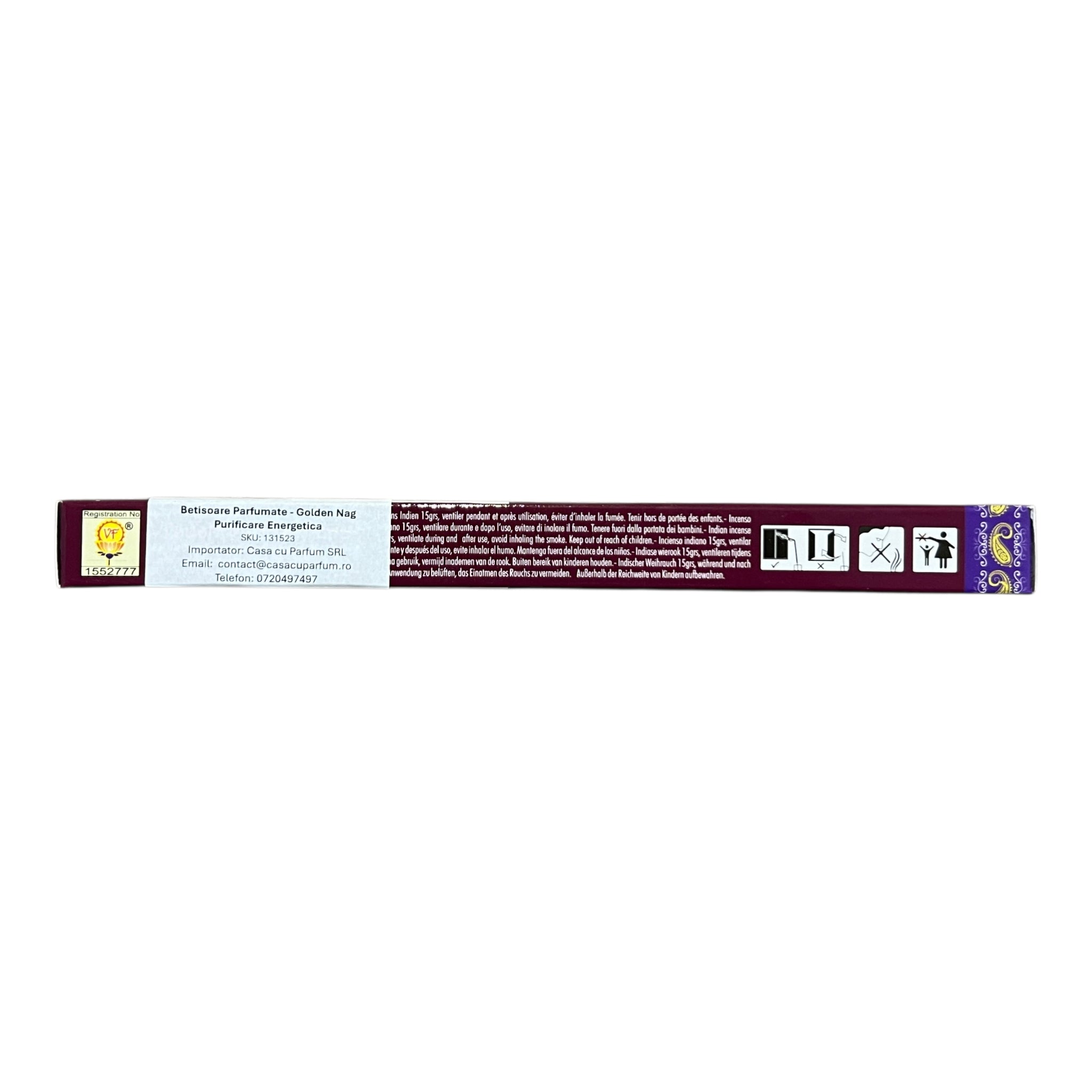 Betisoare Parfumate - Purificare Energetica - Golden Nag