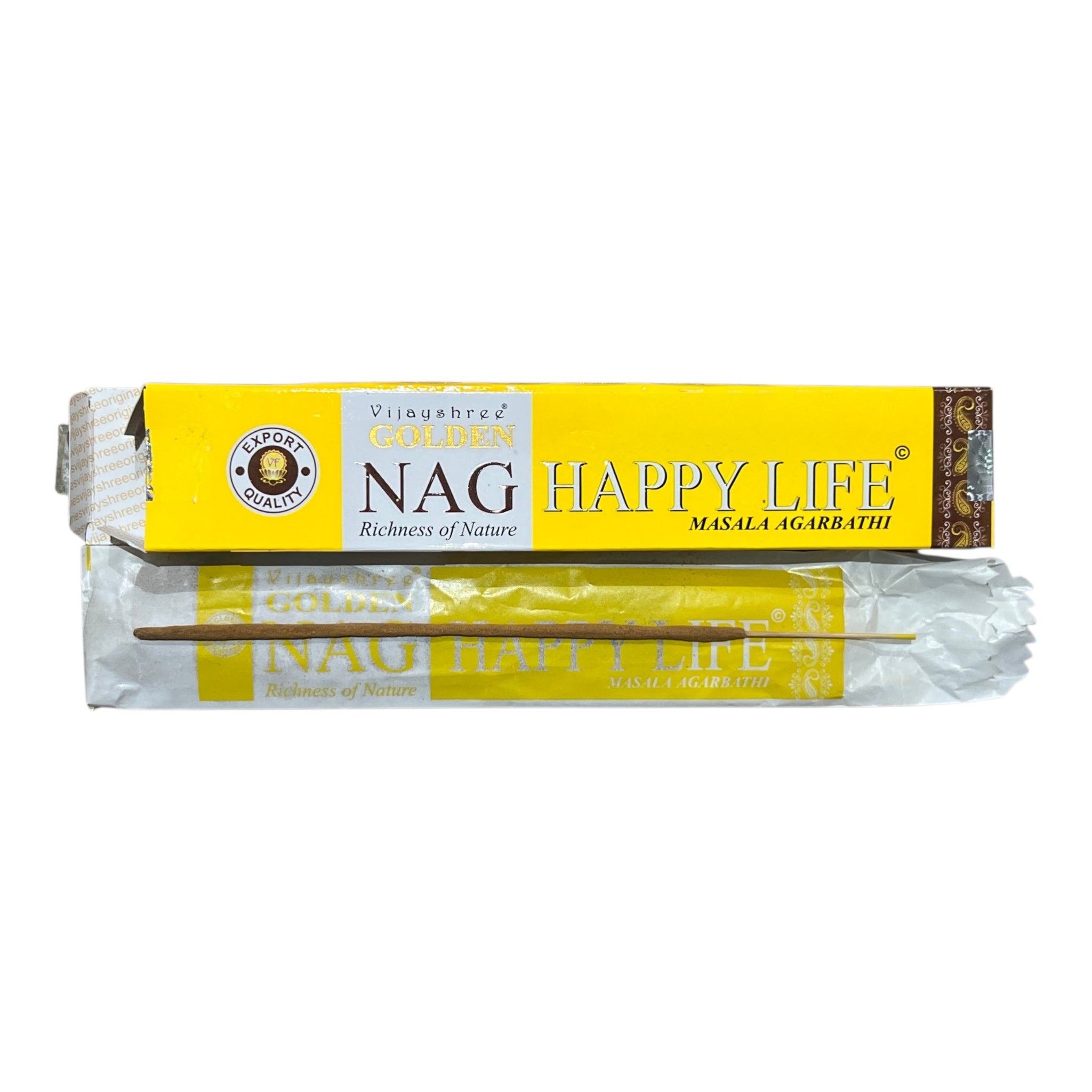 Betisoare Parfumate - Viata Fericita - Golden Nag