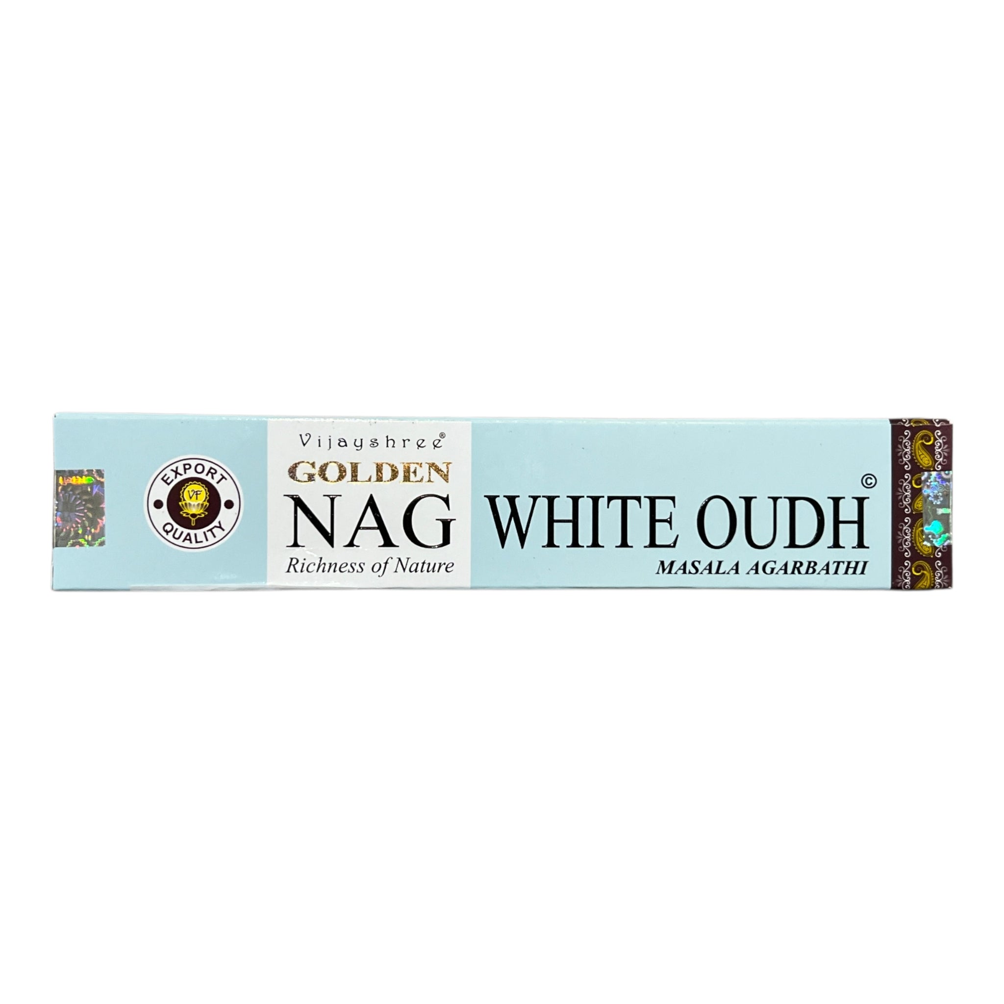 Betisoare Parfumate - Oudh Alb - Golden Nag