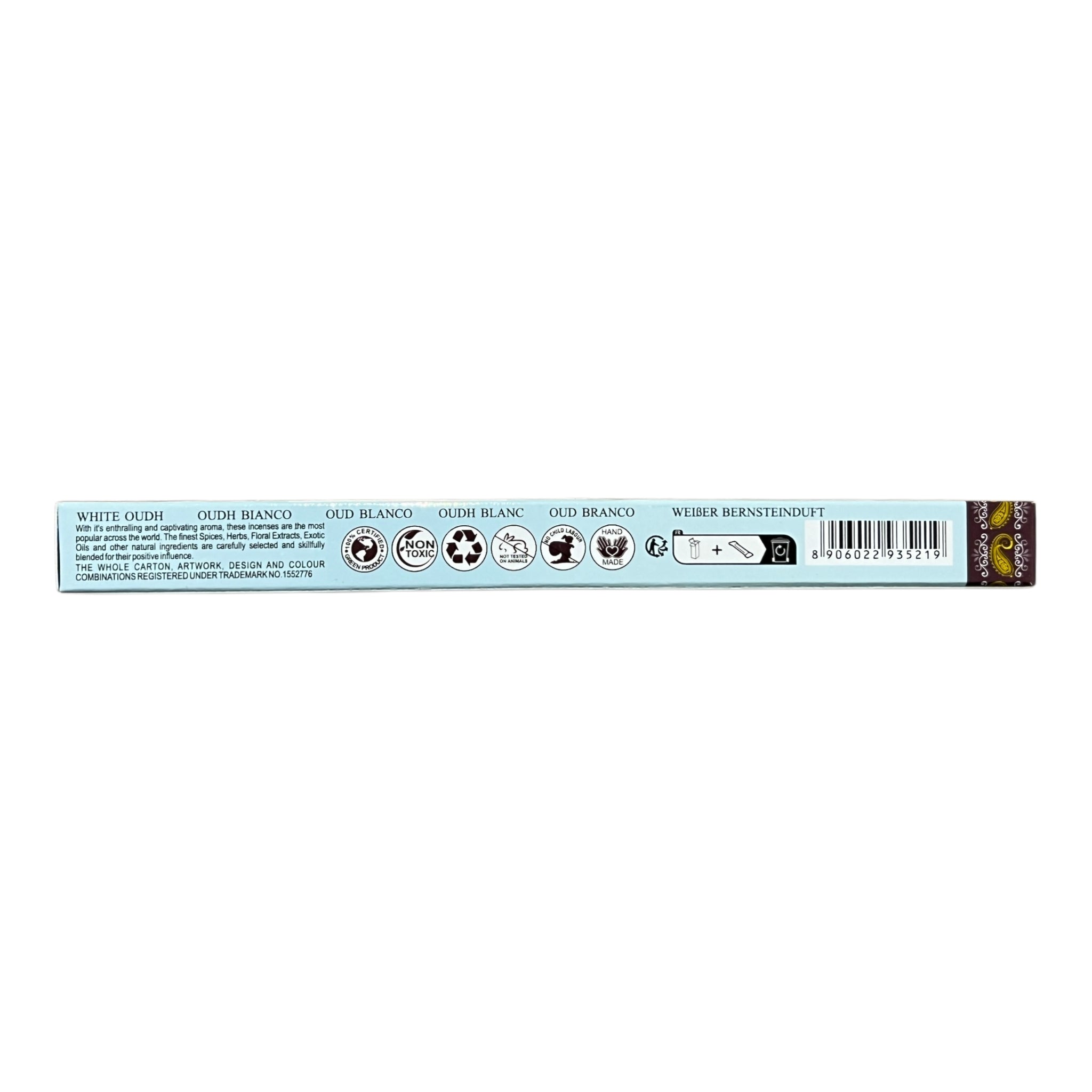 Betisoare Parfumate - Oudh Alb - Golden Nag