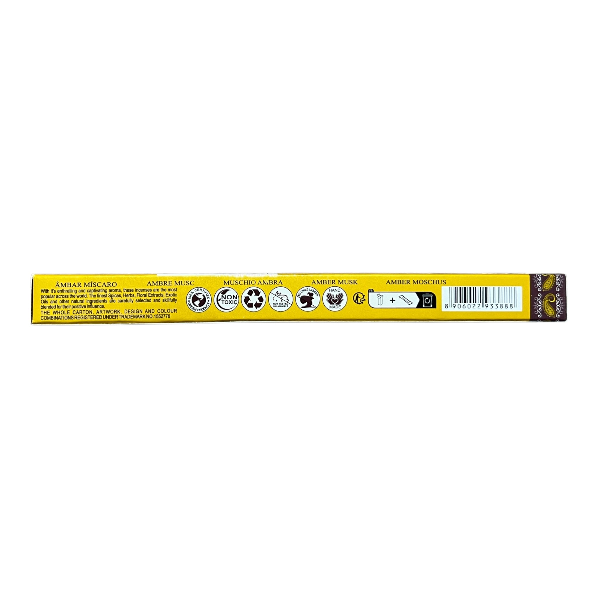 Betisoare Parfumate - Chihlimbar si Mosc - Golden Nag