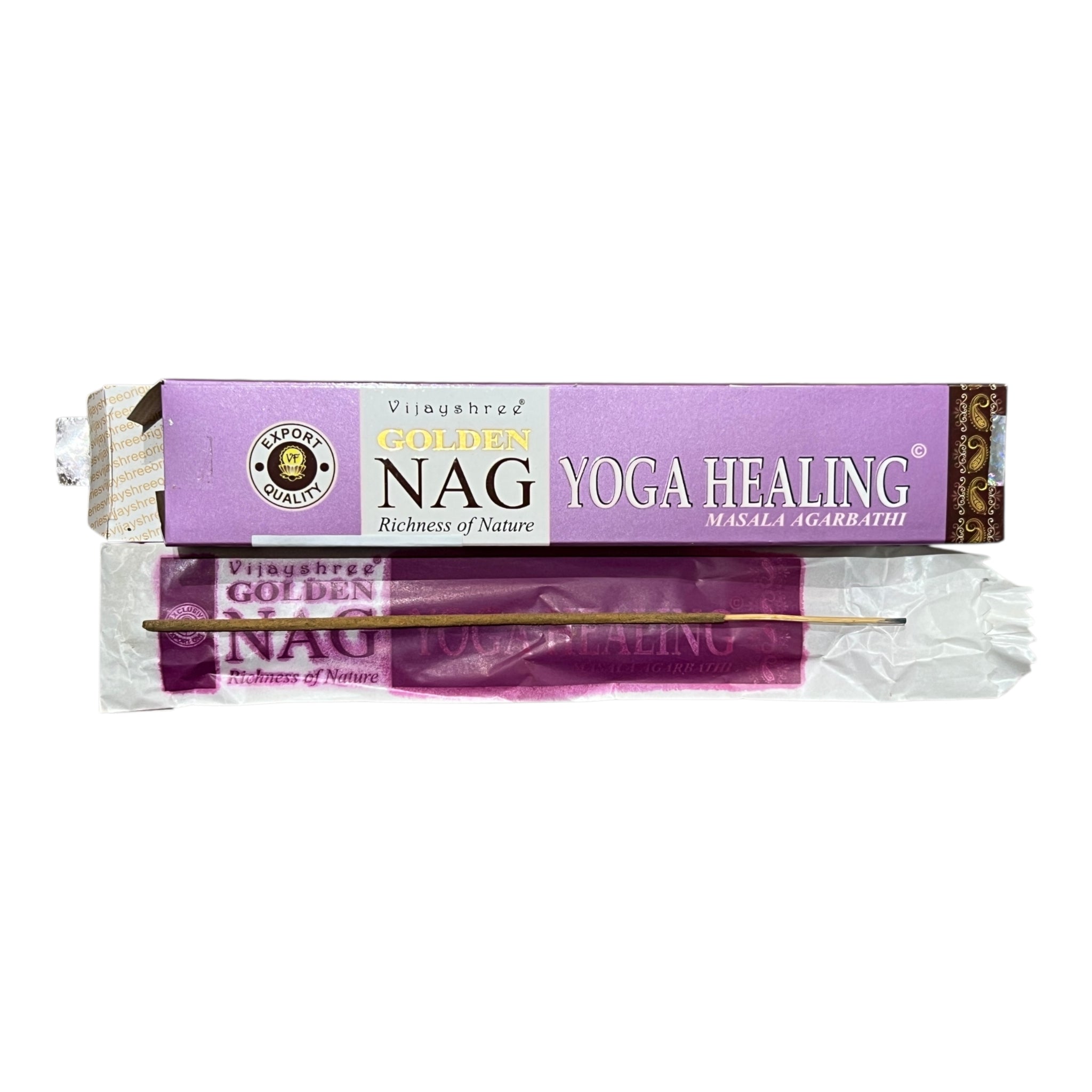 Betisoare Parfumate - Yoga Vindecatoare - Golden Nag