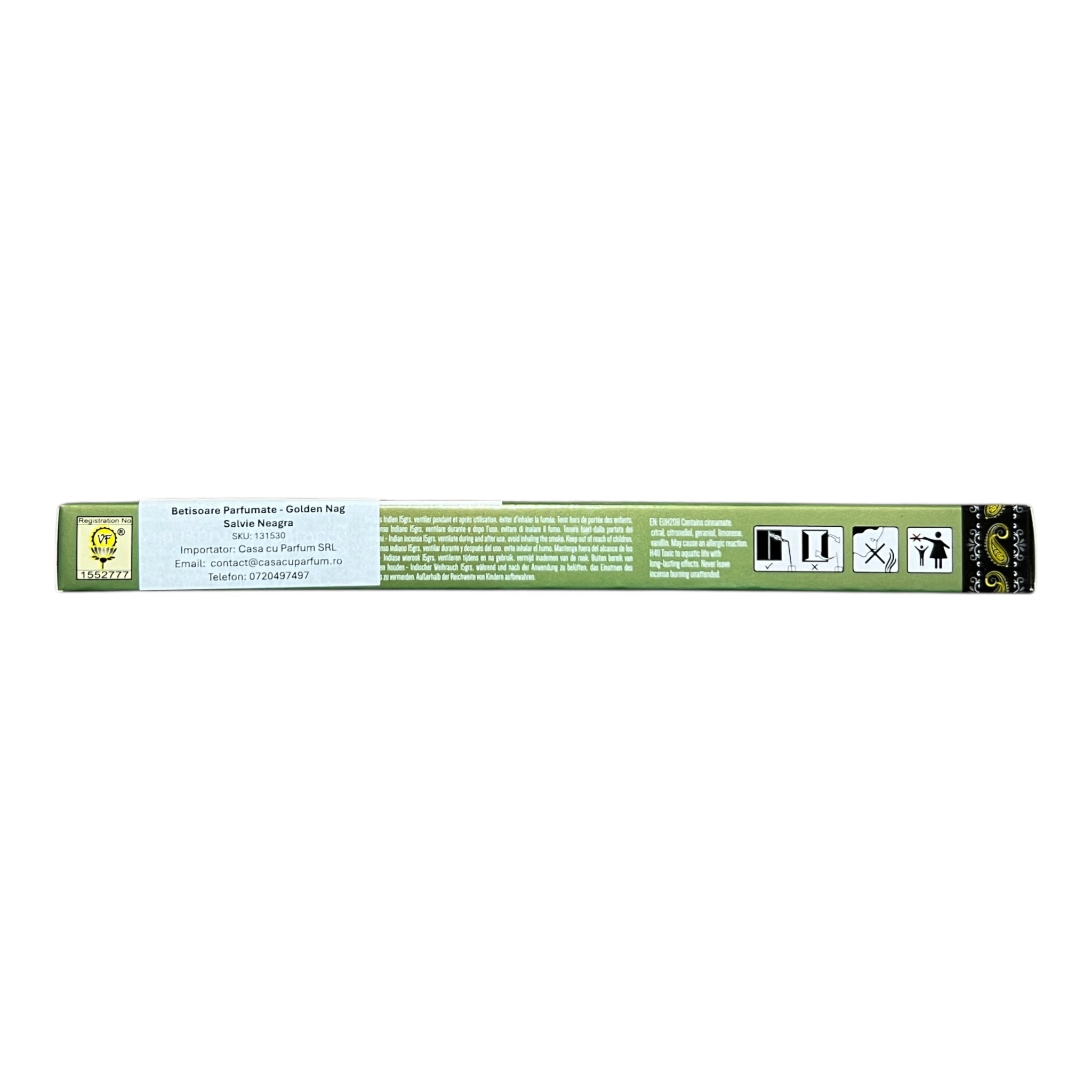 Betisoare Parfumate - Salvie Neagra - Golden Nag