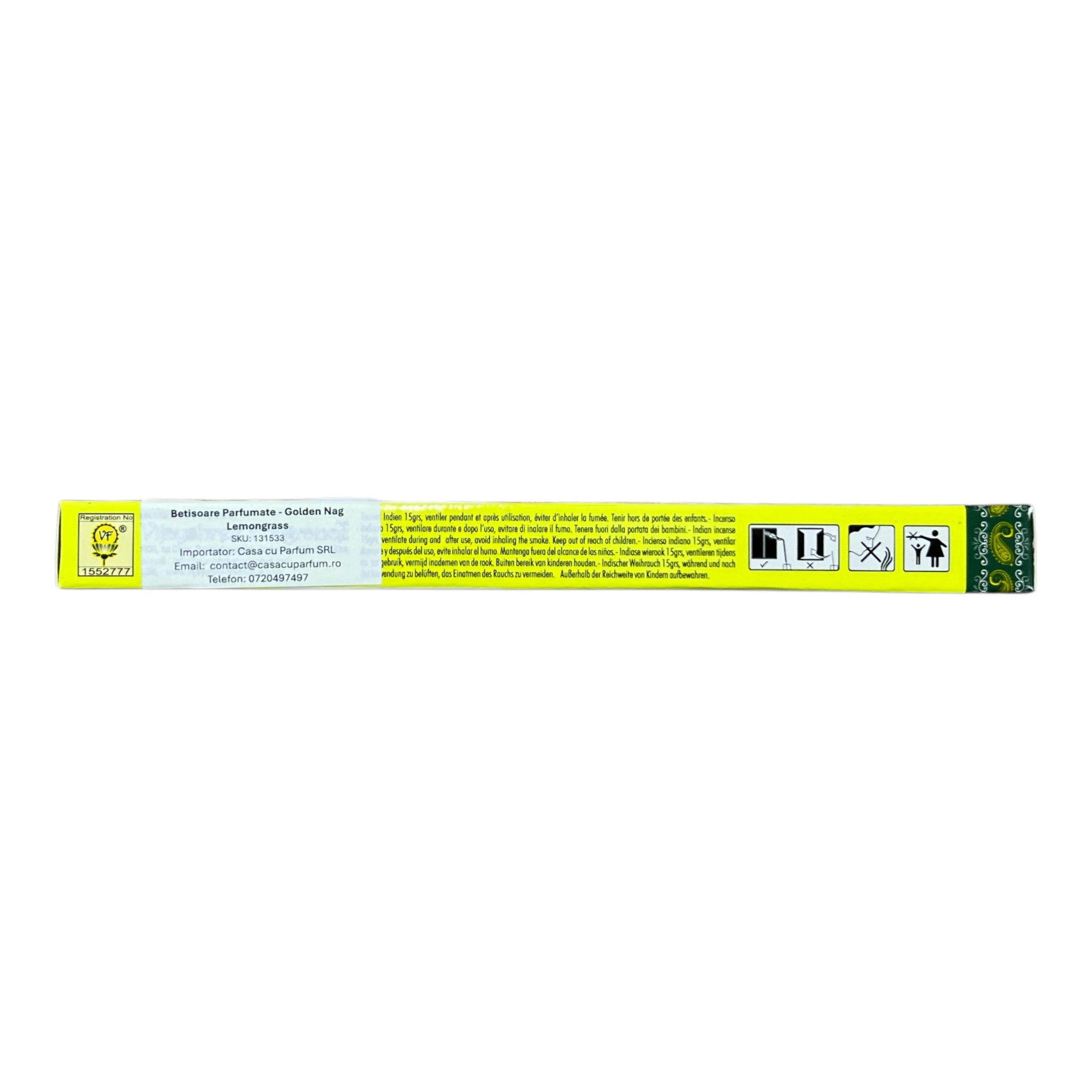 Betisoare Parfumate - Lemongrass - Golden Nag