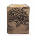Arzător Aromaterapie Bonsai Pictat Manual Ardezie | Produs Casa cu Parfum