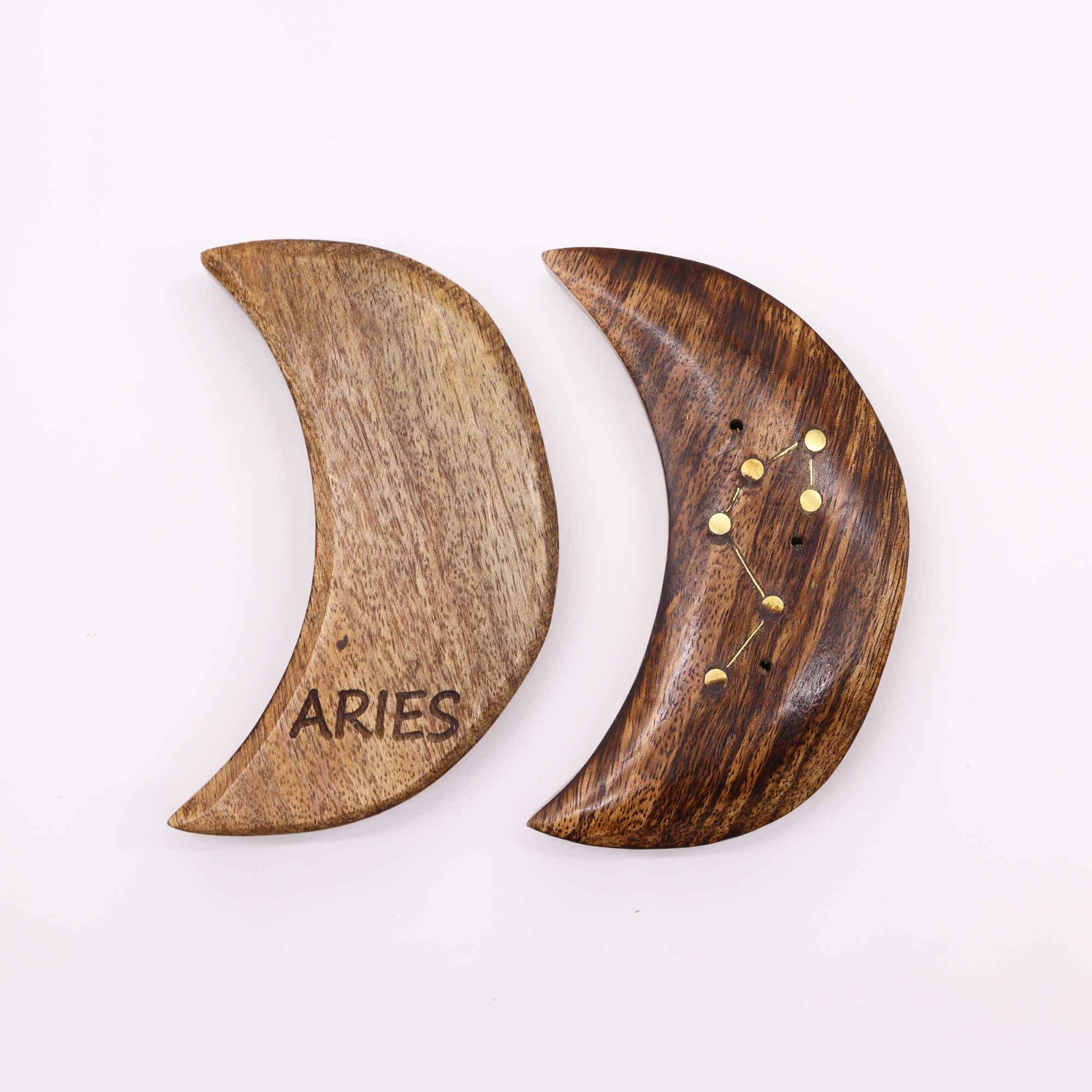 Suport Betisoare Parfumate Zodiac Lemn Mango Berbec